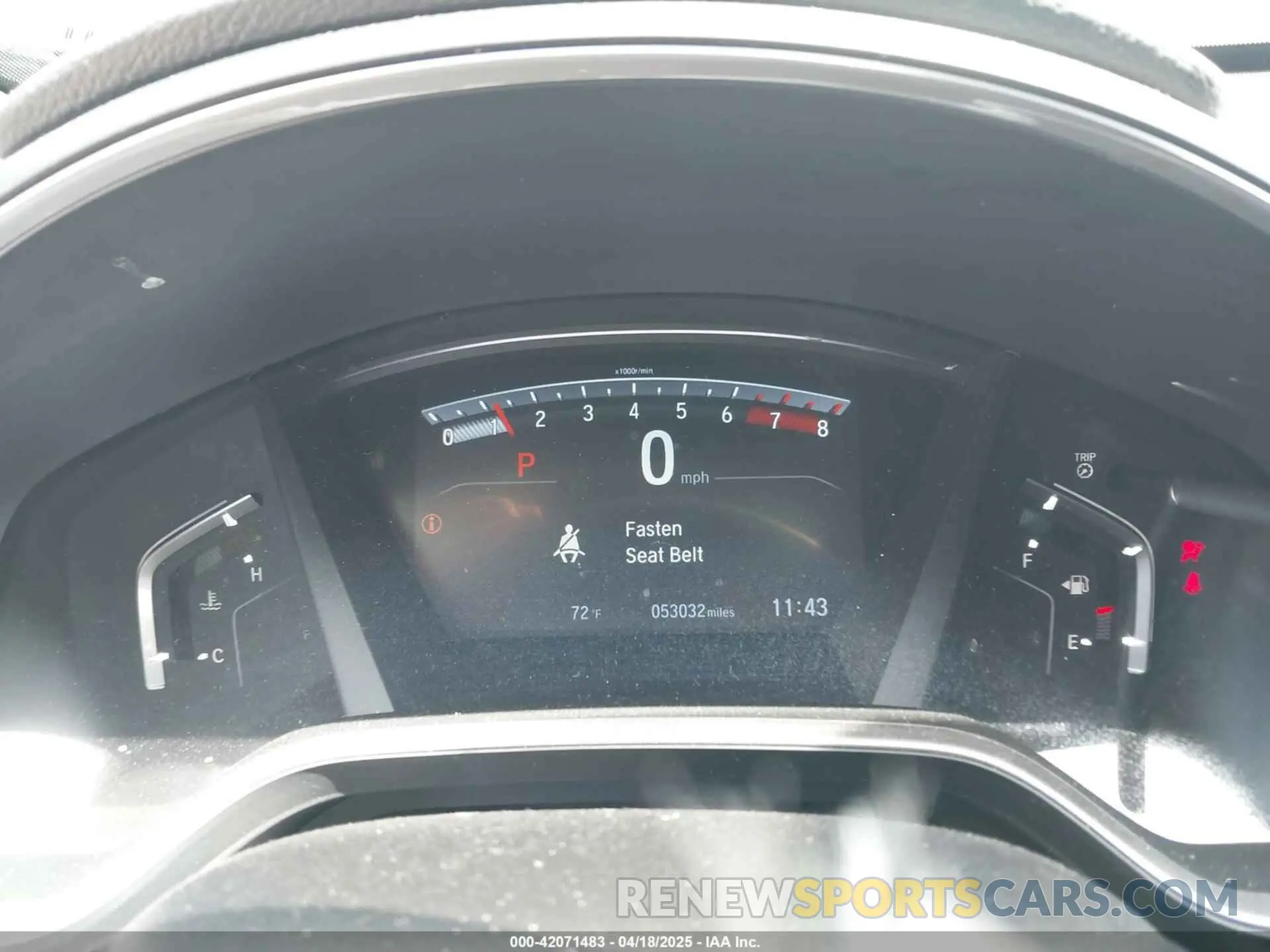 7 fotografías del automóvil dañado 7FARW2H51LE007051 HONDA CR-V 2020