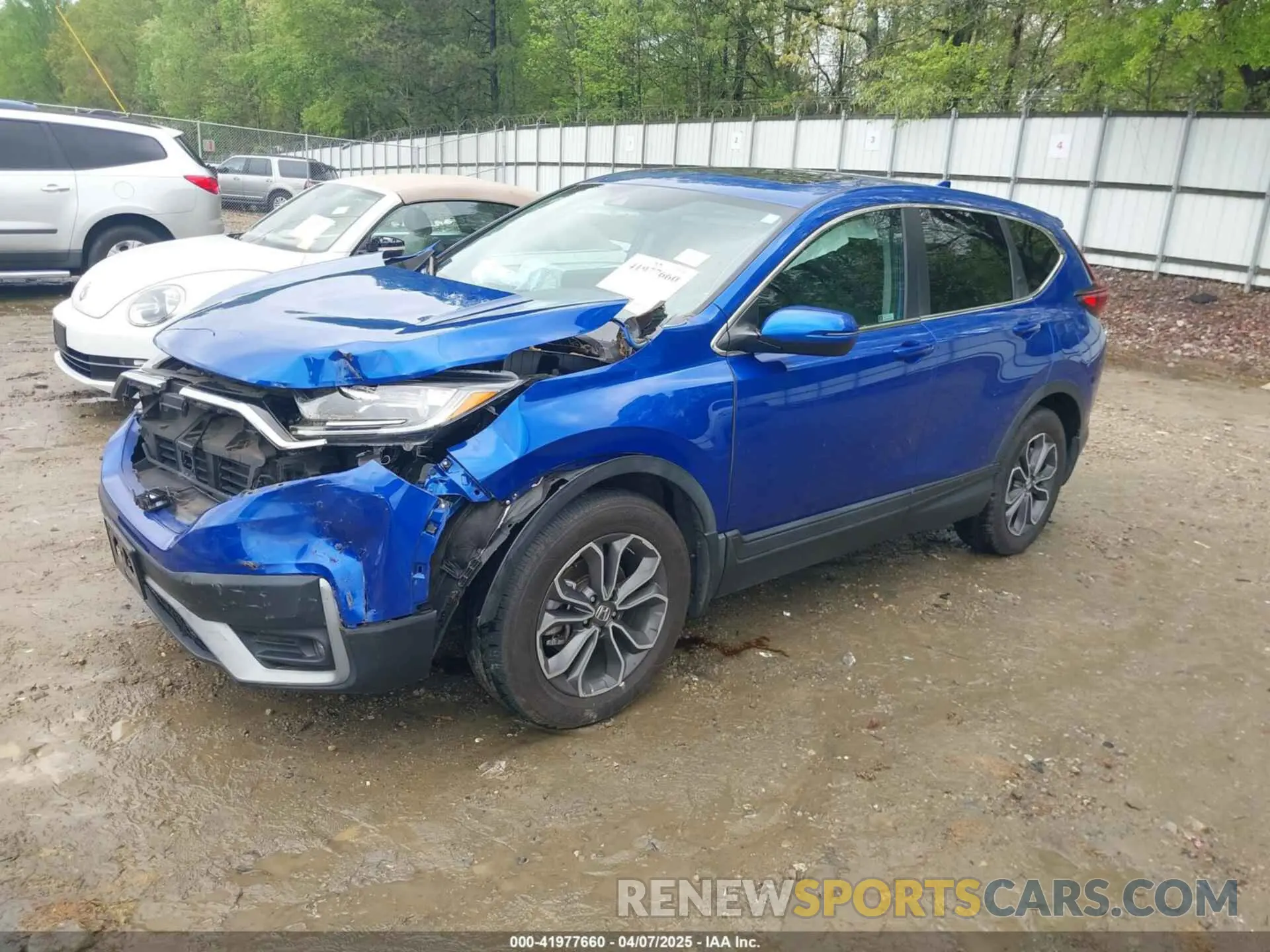 2 fotografías del automóvil dañado 7FARW2H55LE005884 HONDA CR-V 2020