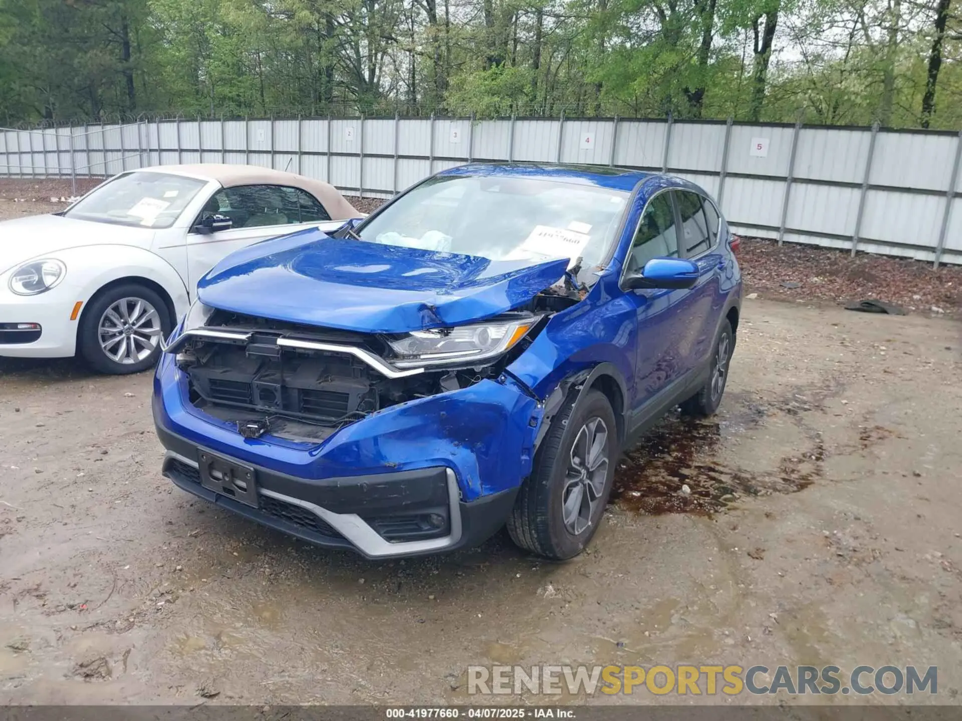 6 fotografías del automóvil dañado 7FARW2H55LE005884 HONDA CR-V 2020