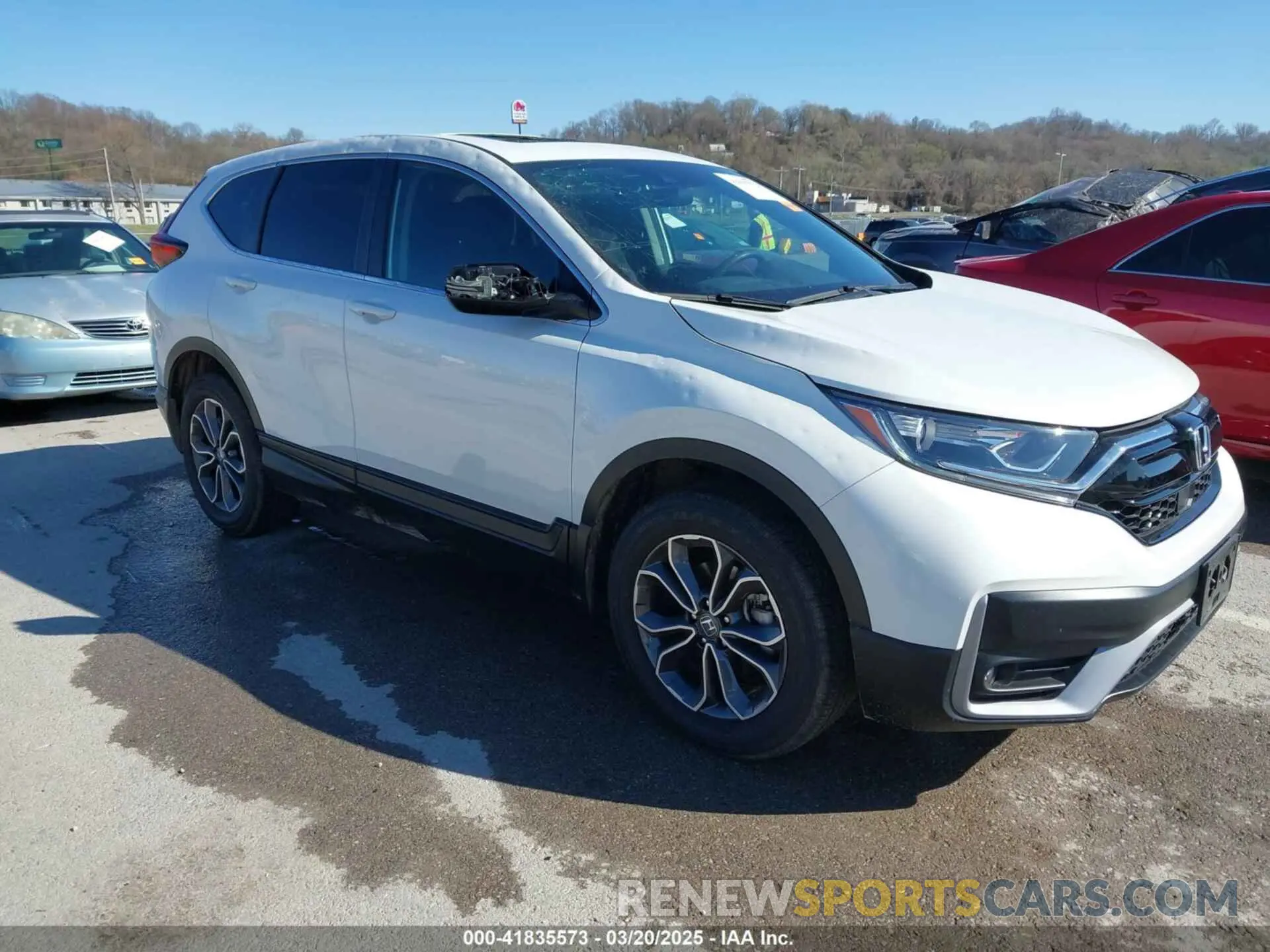 1 fotografías del automóvil dañado 7FARW2H57LE022475 HONDA CR-V 2020