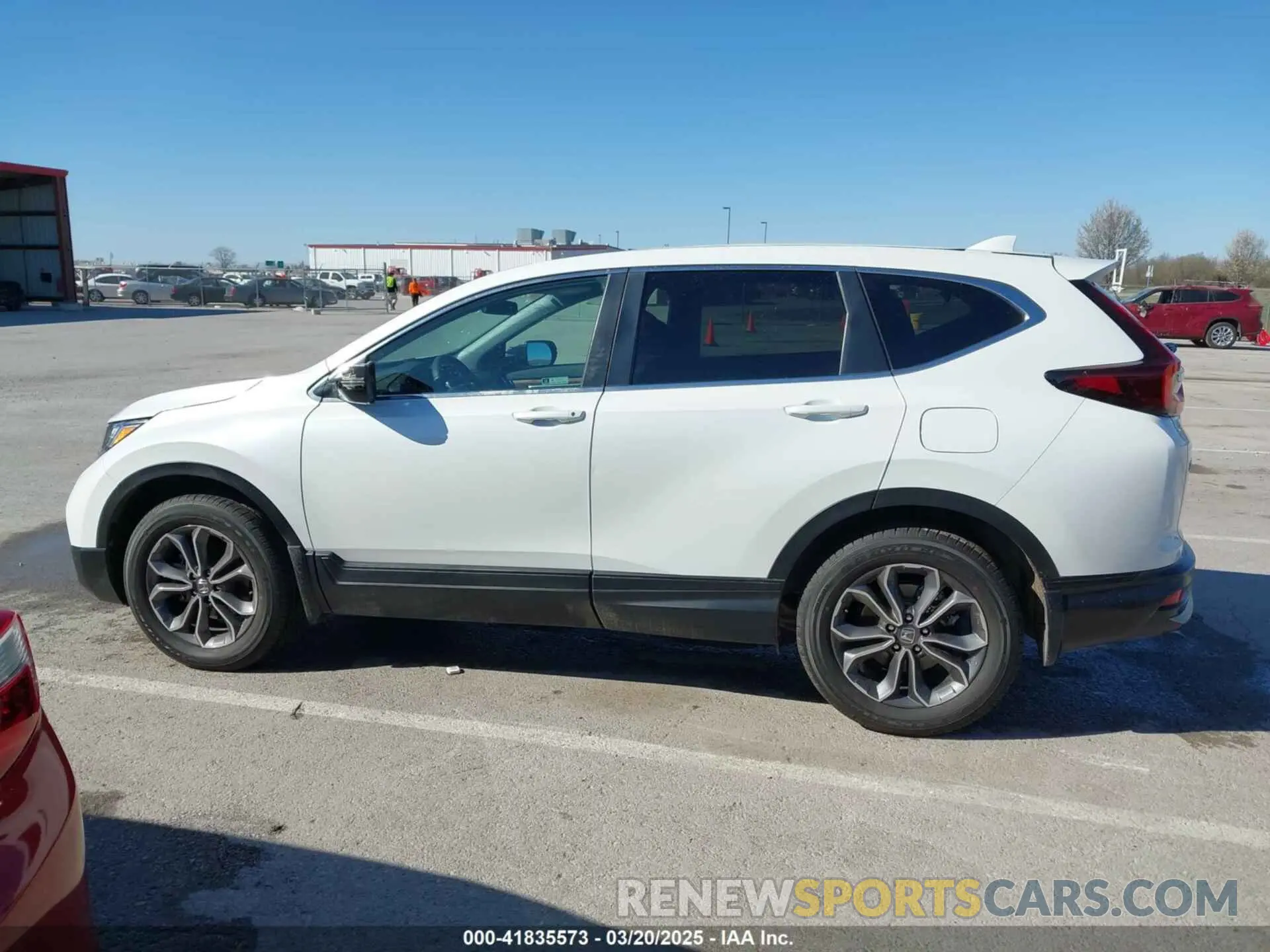 14 fotografías del automóvil dañado 7FARW2H57LE022475 HONDA CR-V 2020