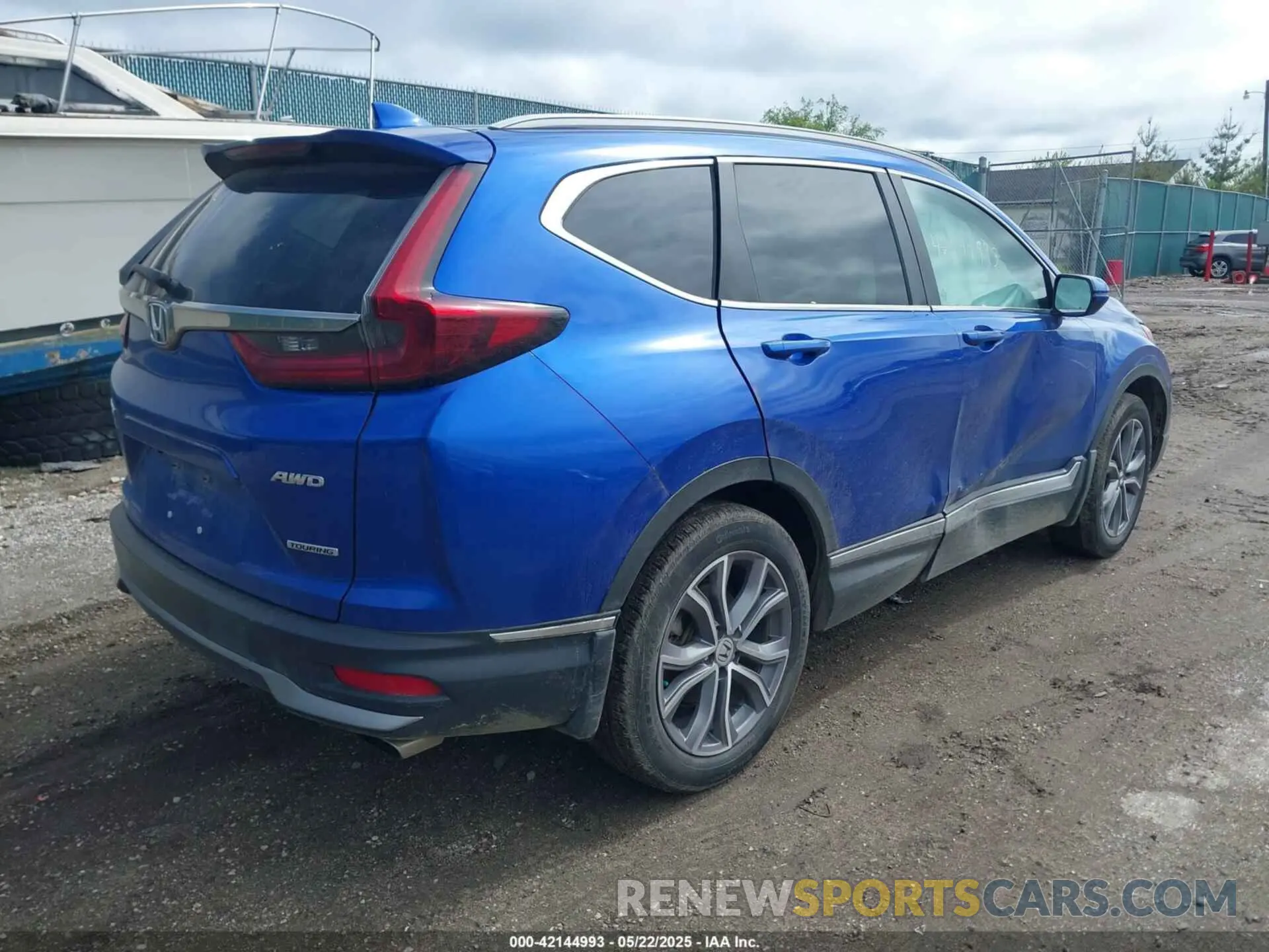 4 fotografías del automóvil dañado 7FARW2H97LE011107 HONDA CR-V 2020