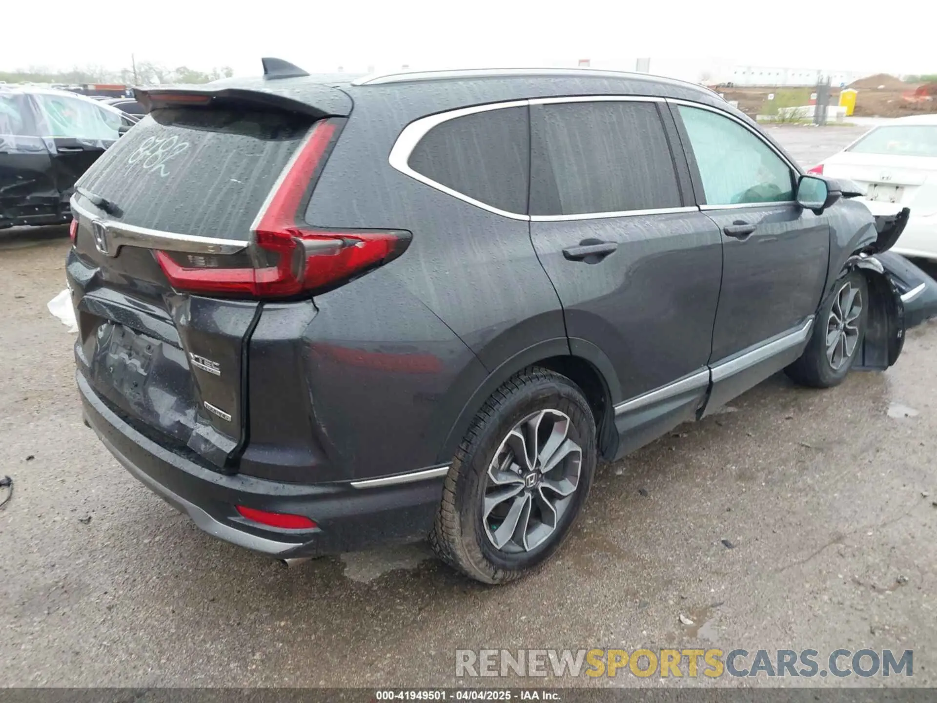 4 fotografías del automóvil dañado 1HGRW1898ML908782 HONDA CR-V 2021