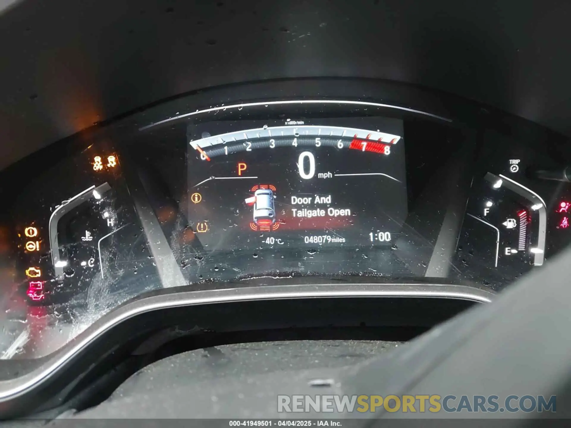 7 fotografías del automóvil dañado 1HGRW1898ML908782 HONDA CR-V 2021