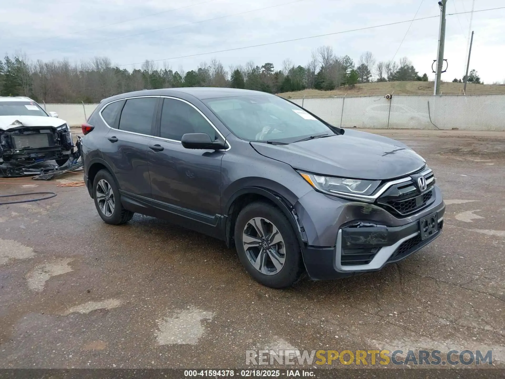 1 fotografías del automóvil dañado 2HKRW1H21MH402605 HONDA CR-V 2021