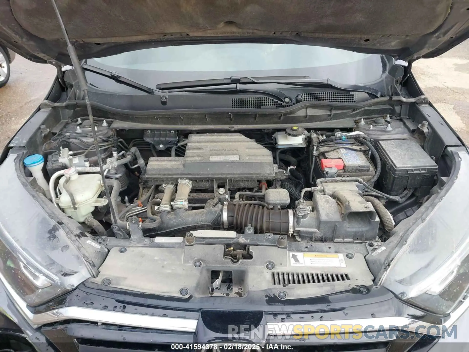 10 fotografías del automóvil dañado 2HKRW1H21MH402605 HONDA CR-V 2021