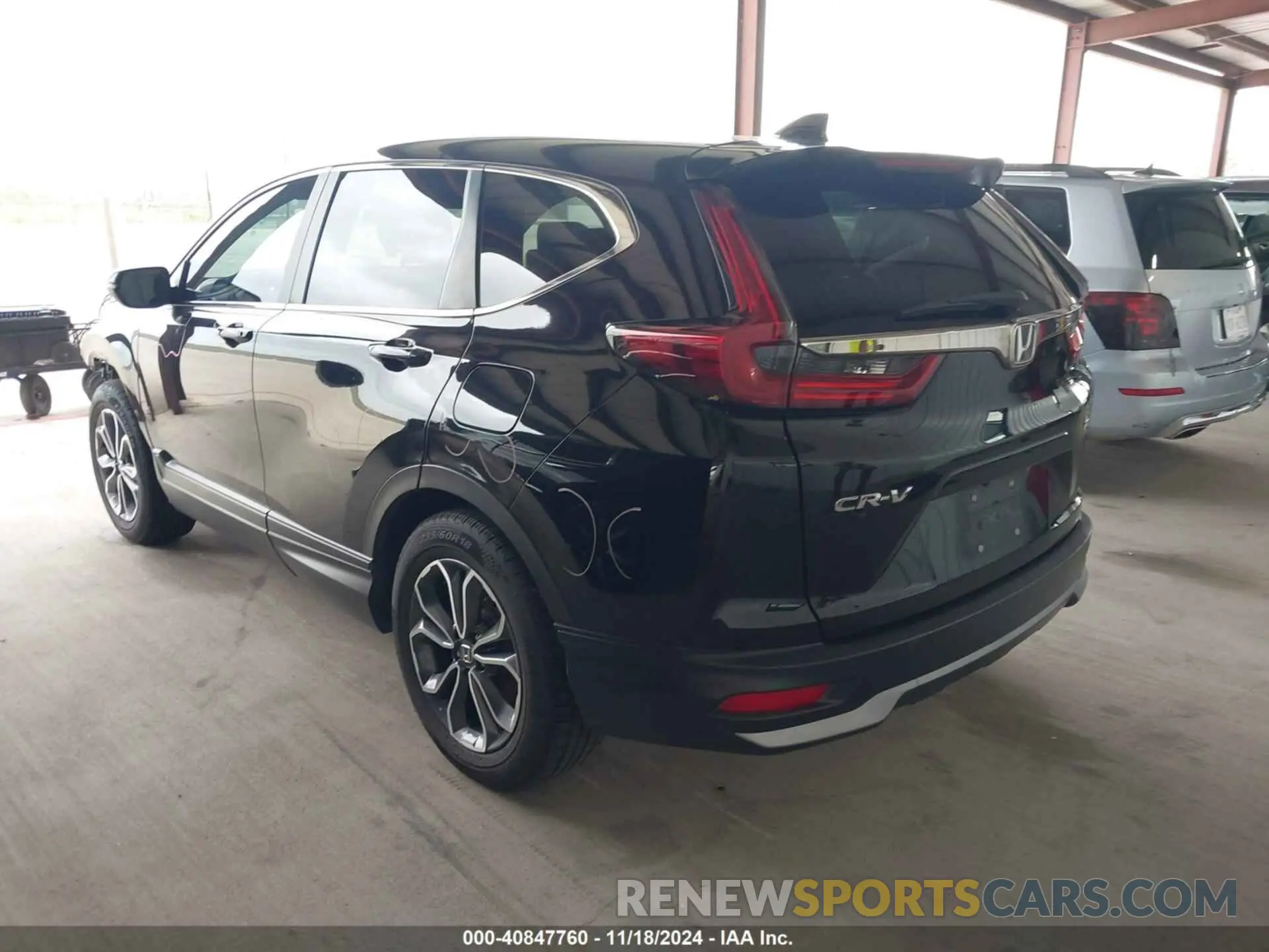 3 fotografías del automóvil dañado 2HKRW1H50MH413492 HONDA CR-V 2021