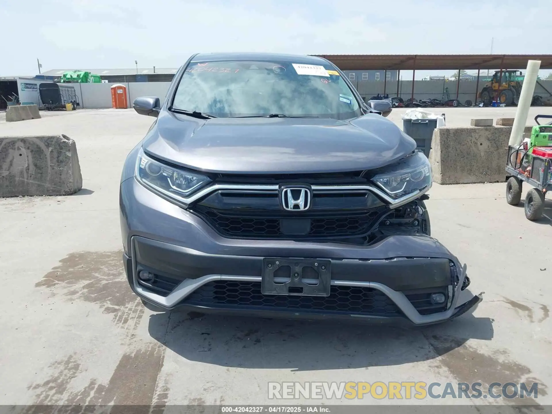 12 fotografías del automóvil dañado 2HKRW1H50MH424797 HONDA CR-V 2021