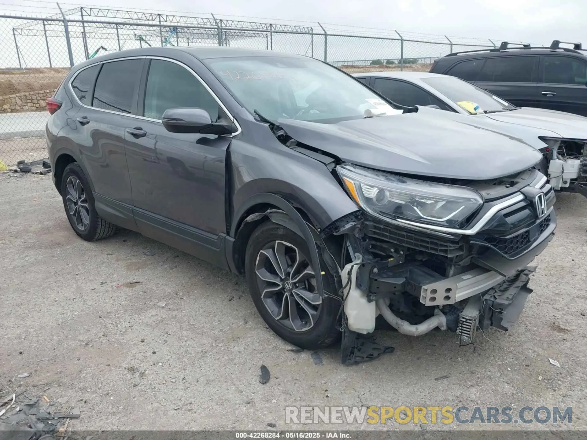 1 fotografías del automóvil dañado 2HKRW1H51MH403599 HONDA CR-V 2021