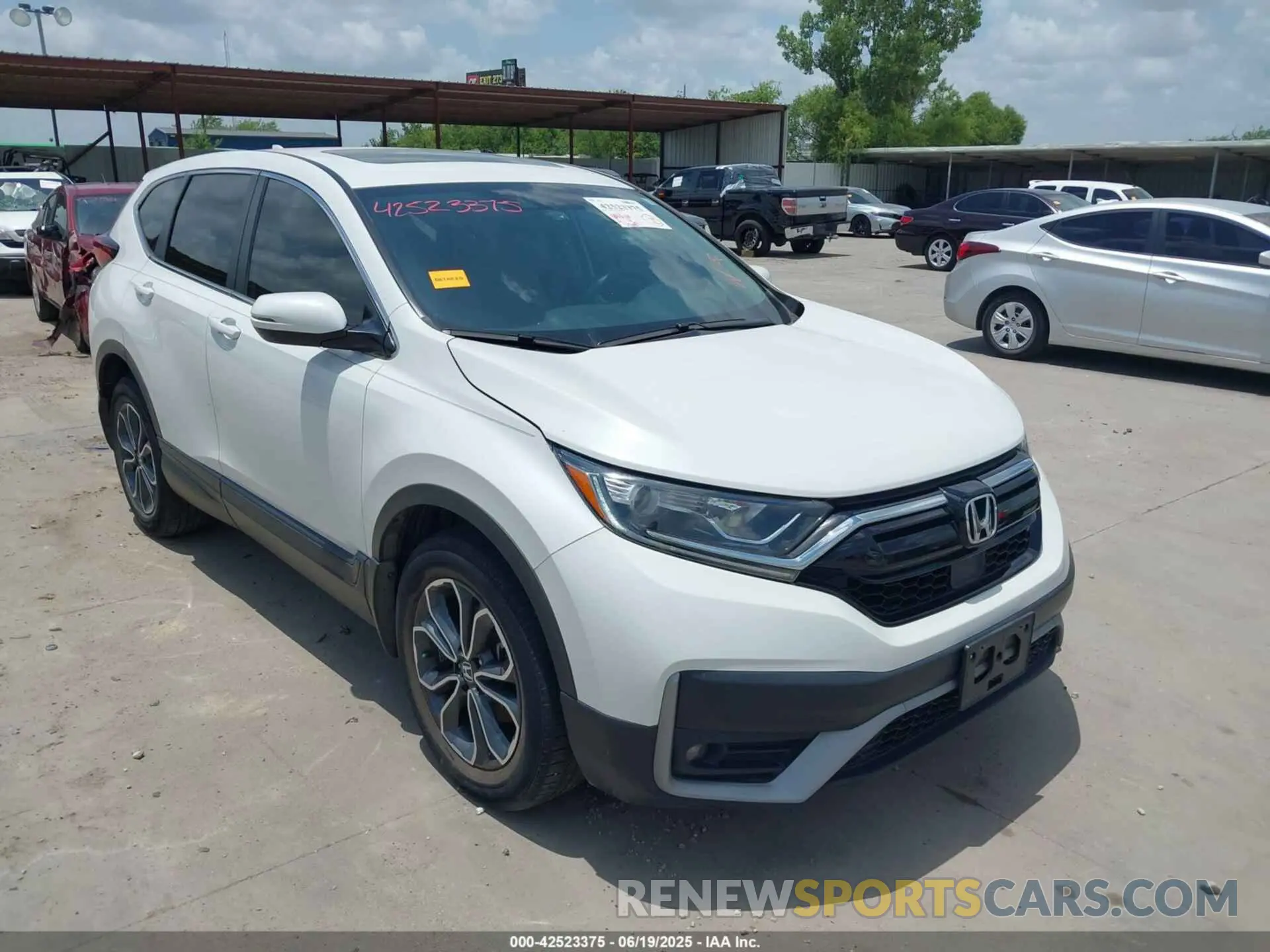 1 fotografías del automóvil dañado 2HKRW1H51MH403912 HONDA CR-V 2021