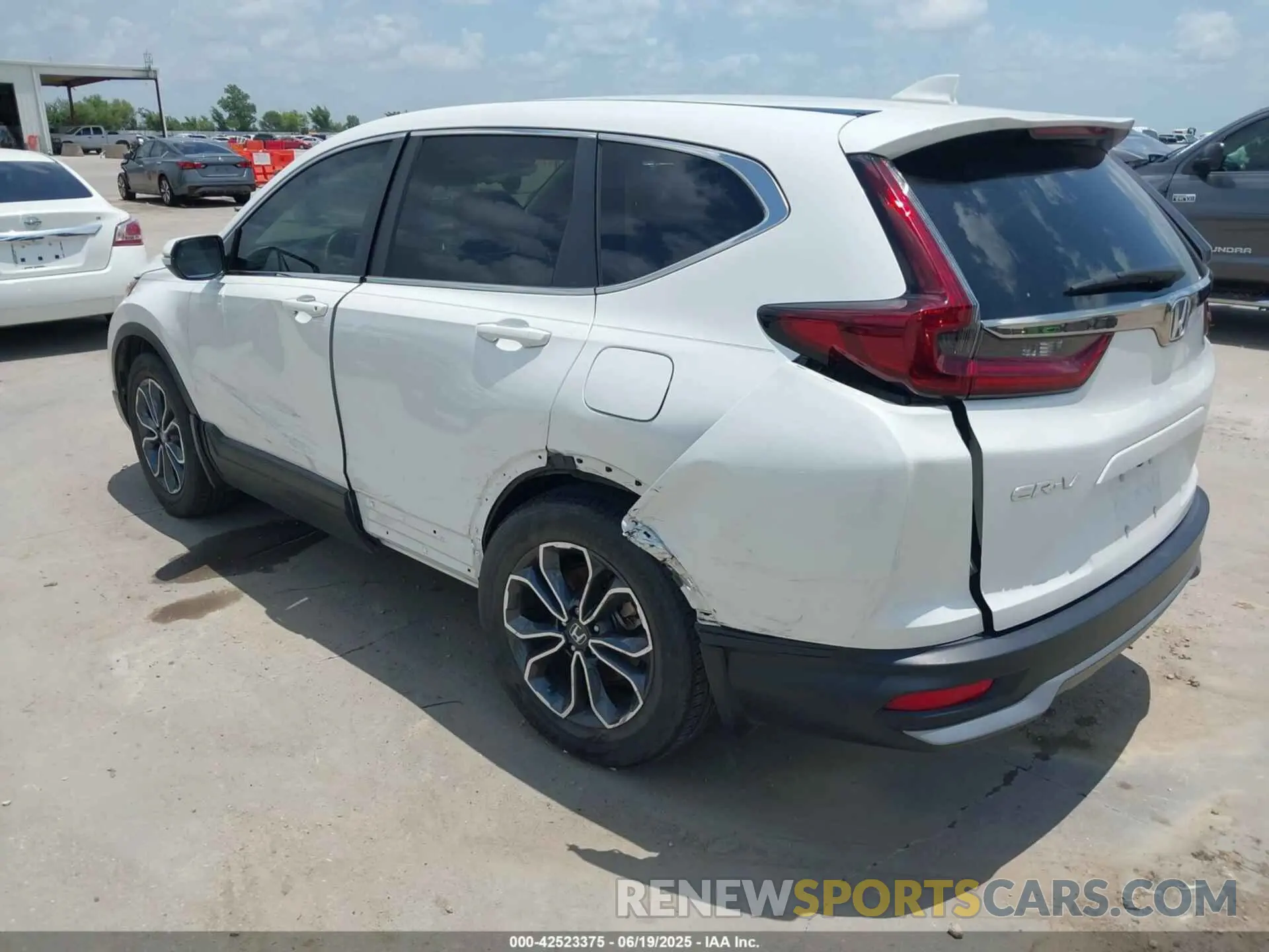 6 fotografías del automóvil dañado 2HKRW1H51MH403912 HONDA CR-V 2021