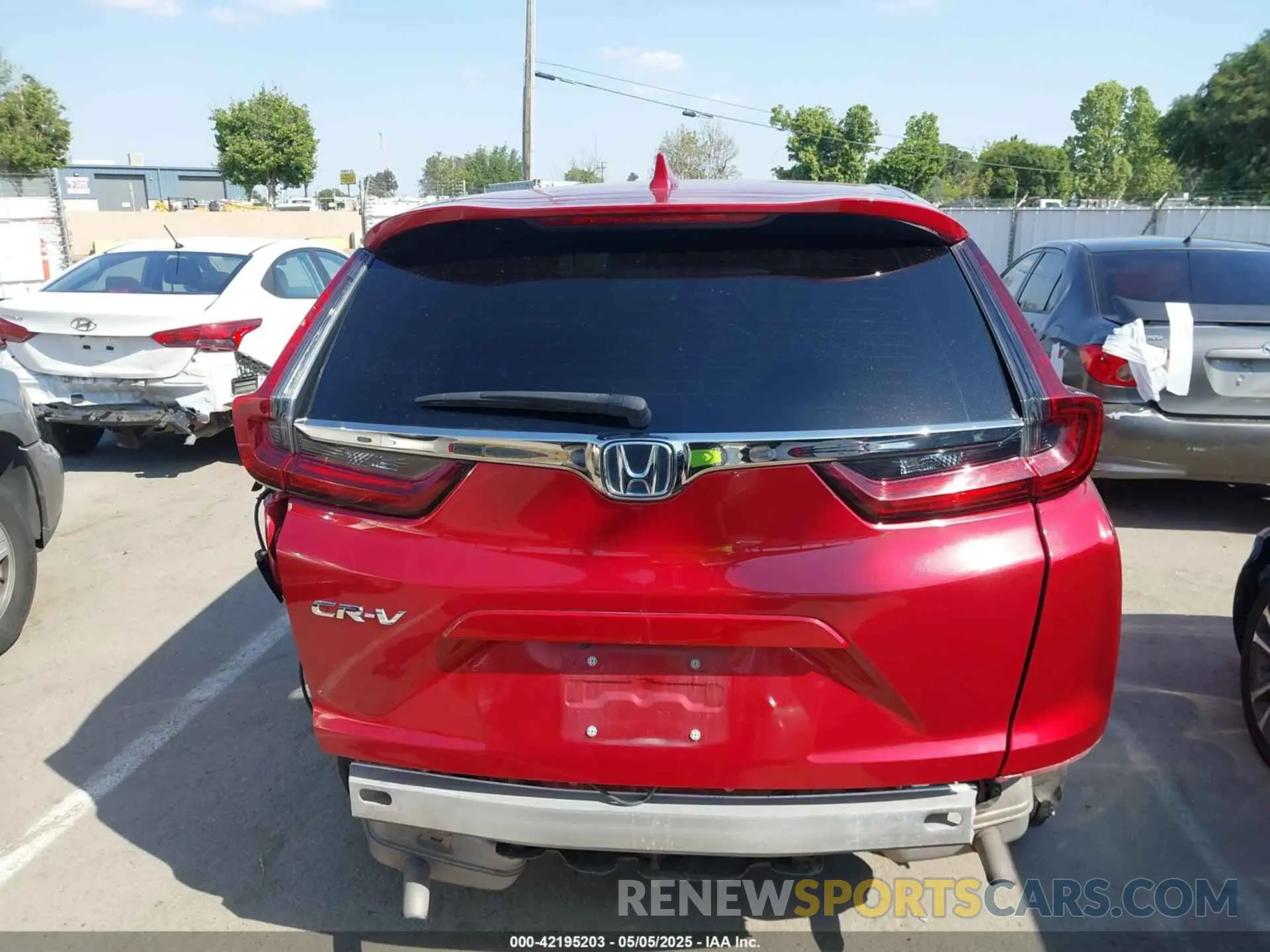 17 fotografías del automóvil dañado 2HKRW1H51MH413274 HONDA CR-V 2021
