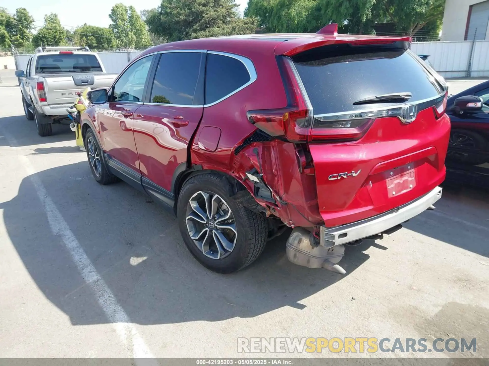 3 fotografías del automóvil dañado 2HKRW1H51MH413274 HONDA CR-V 2021