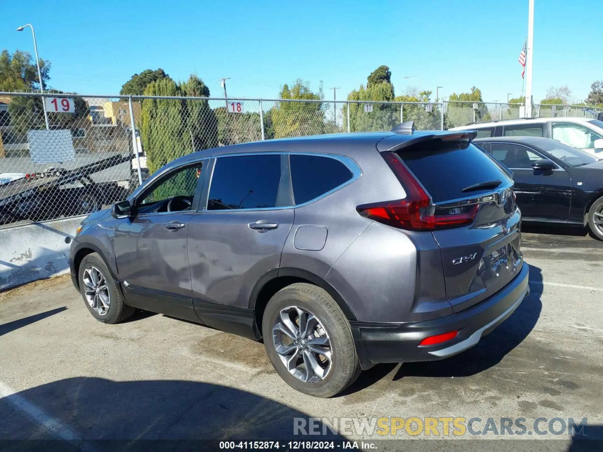 14 fotografías del automóvil dañado 2HKRW1H57MH424926 HONDA CR-V 2021