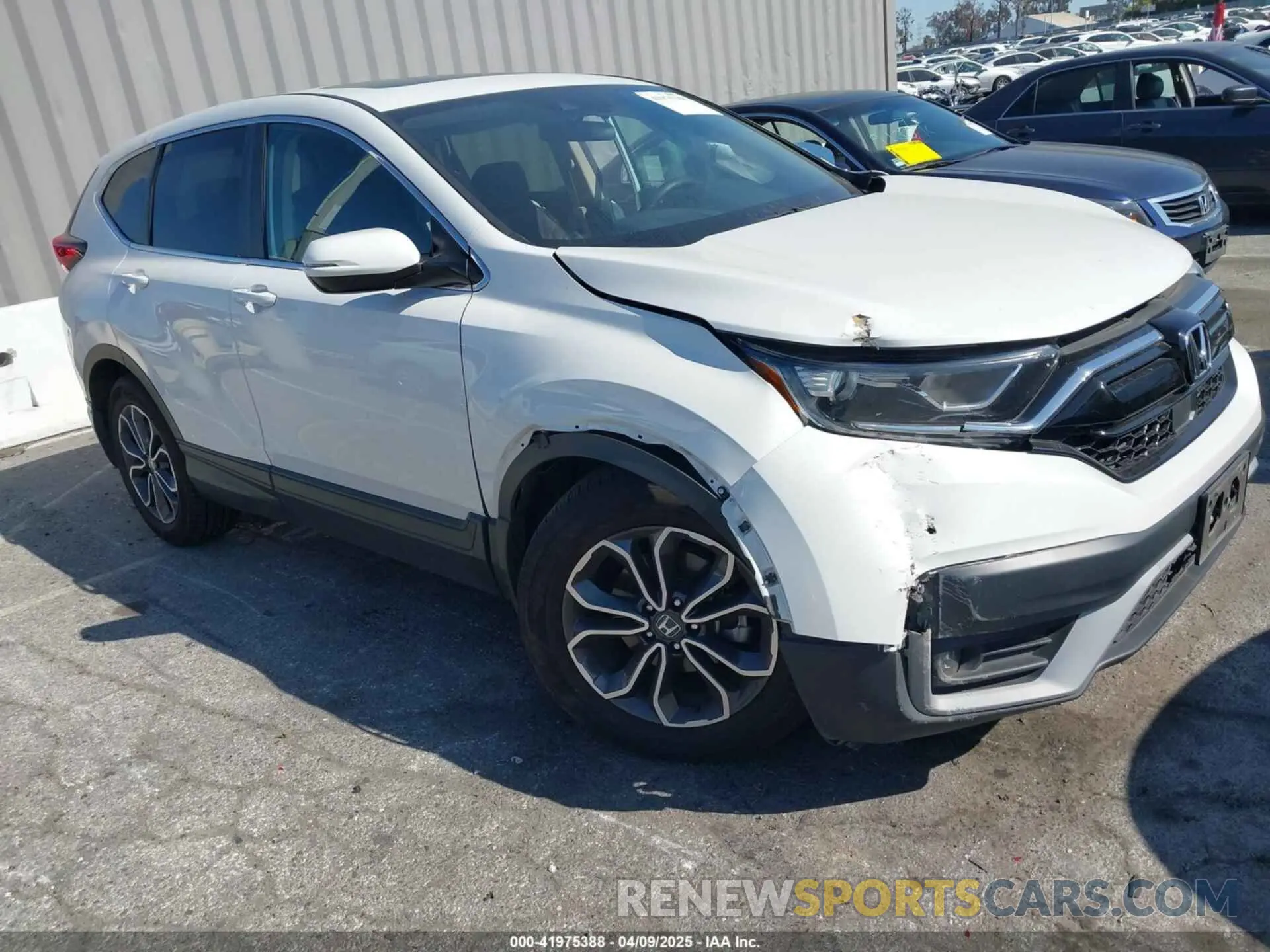 1 fotografías del automóvil dañado 2HKRW1H57MH425865 HONDA CR-V 2021