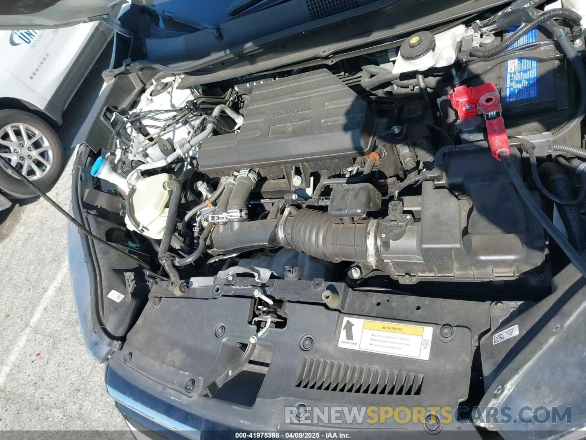 10 fotografías del automóvil dañado 2HKRW1H57MH425865 HONDA CR-V 2021