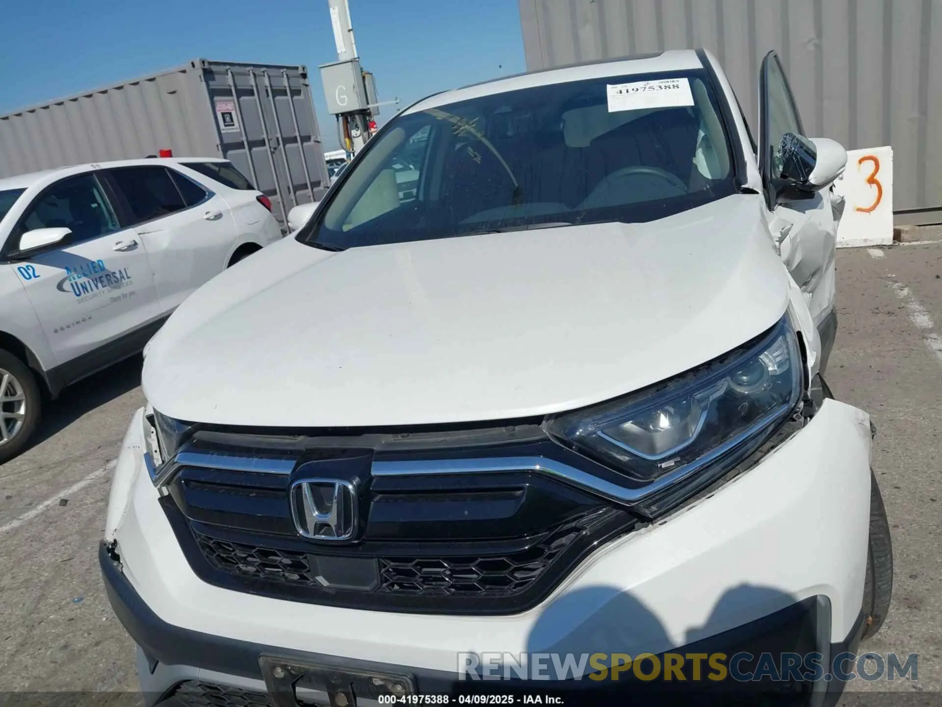 11 fotografías del automóvil dañado 2HKRW1H57MH425865 HONDA CR-V 2021