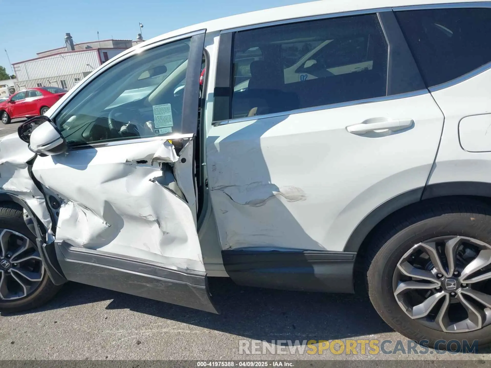13 fotografías del automóvil dañado 2HKRW1H57MH425865 HONDA CR-V 2021