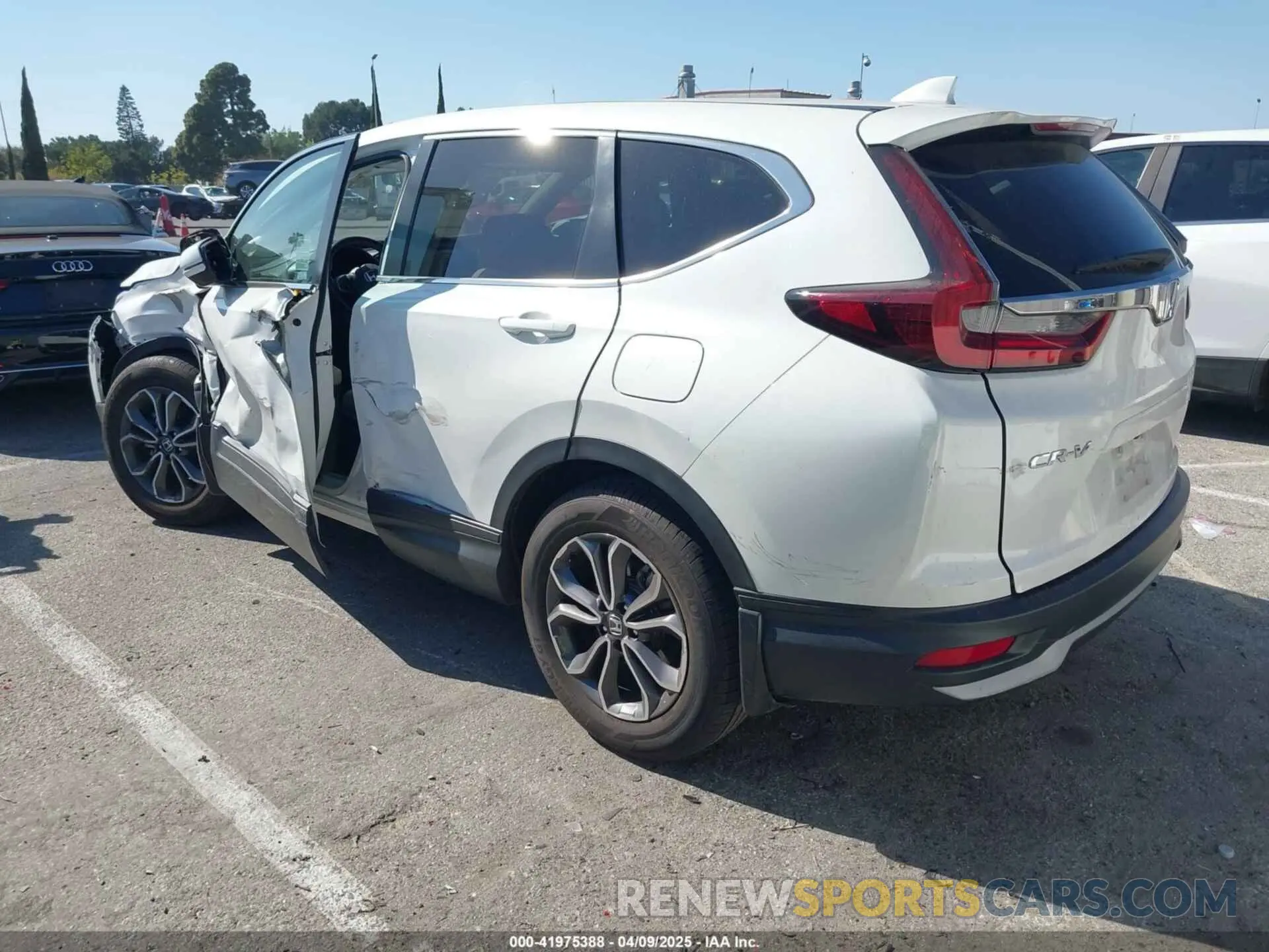 3 fotografías del automóvil dañado 2HKRW1H57MH425865 HONDA CR-V 2021