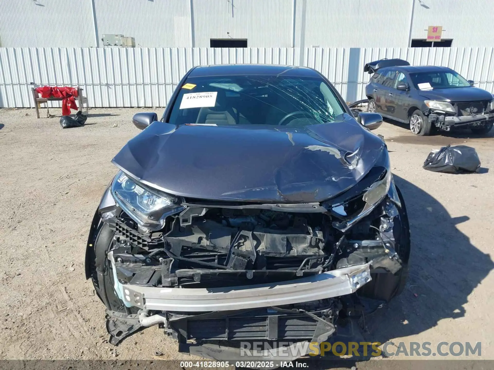 13 fotografías del automóvil dañado 2HKRW1H59MH422787 HONDA CR-V 2021
