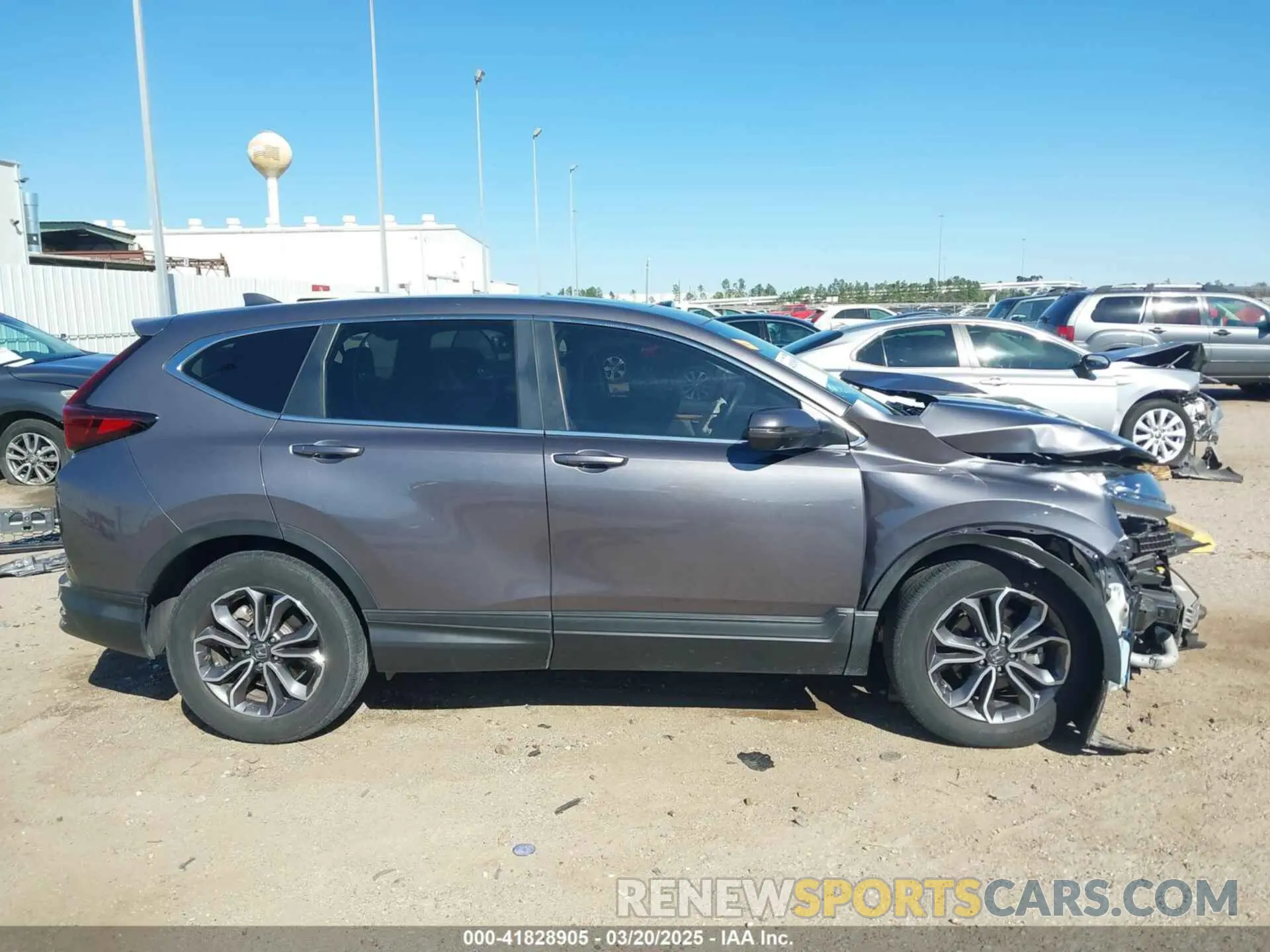 14 fotografías del automóvil dañado 2HKRW1H59MH422787 HONDA CR-V 2021