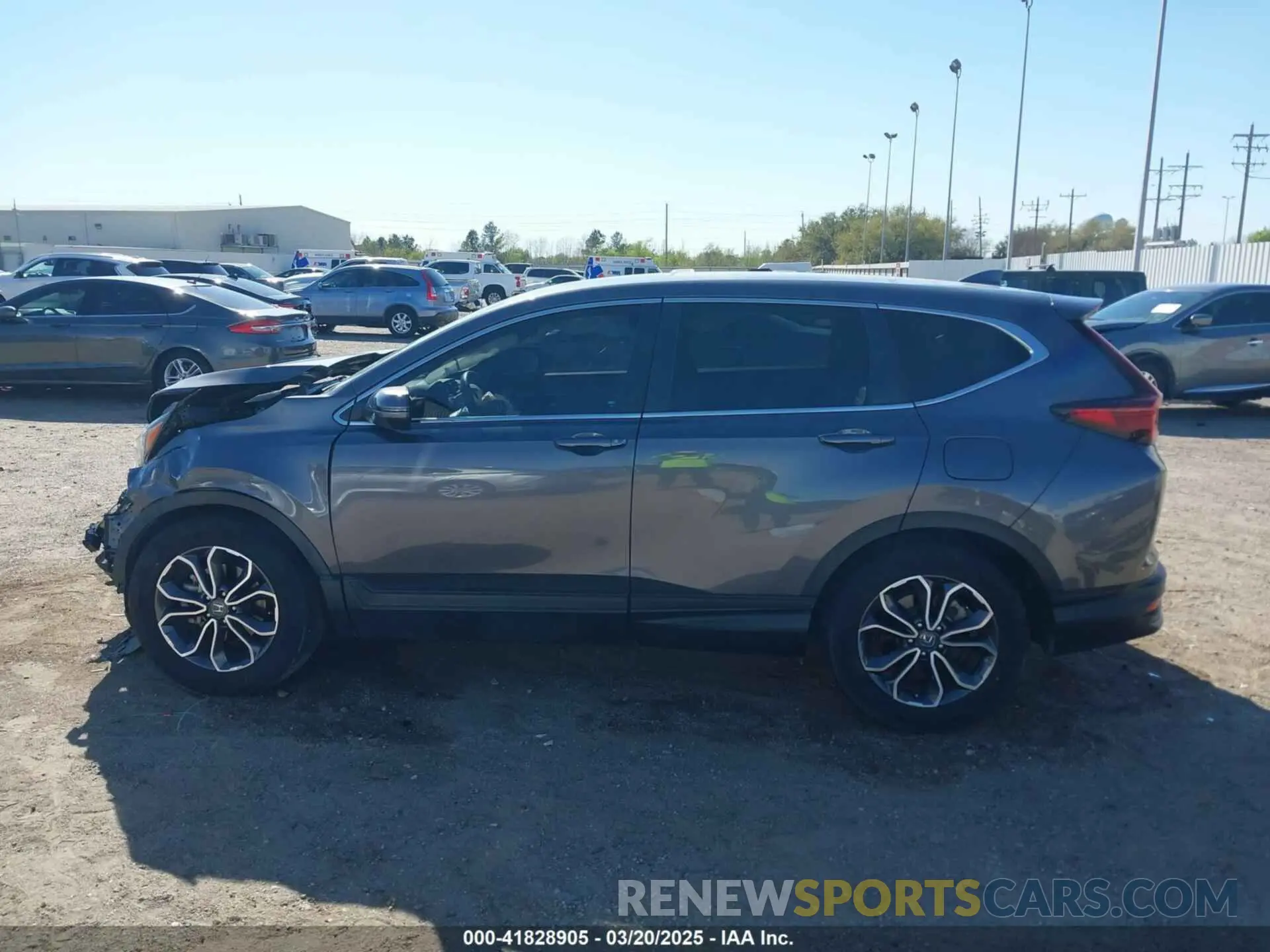 15 fotografías del automóvil dañado 2HKRW1H59MH422787 HONDA CR-V 2021