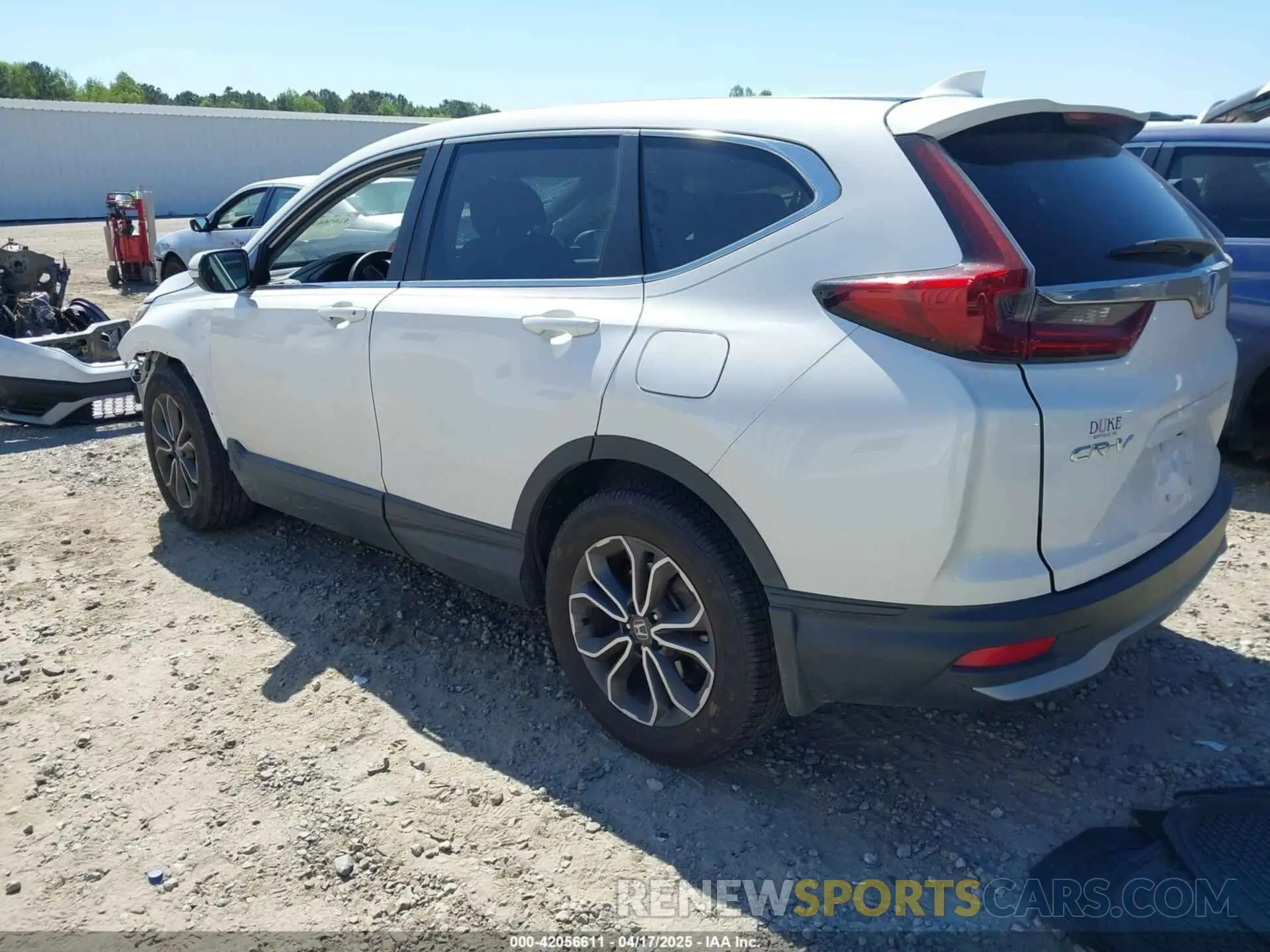 3 fotografías del automóvil dañado 2HKRW1H59MH428069 HONDA CR-V 2021