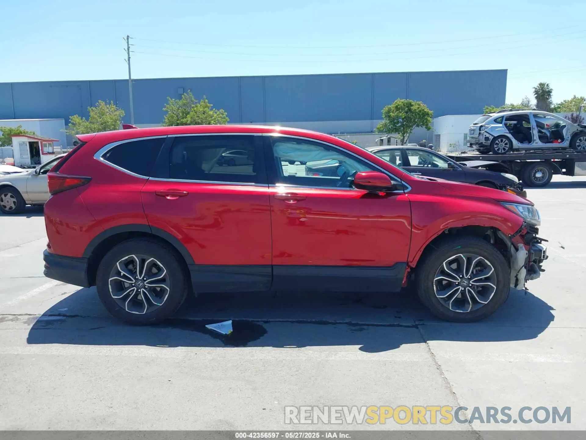 14 fotografías del automóvil dañado 2HKRW1H82MH421586 HONDA CR-V 2021