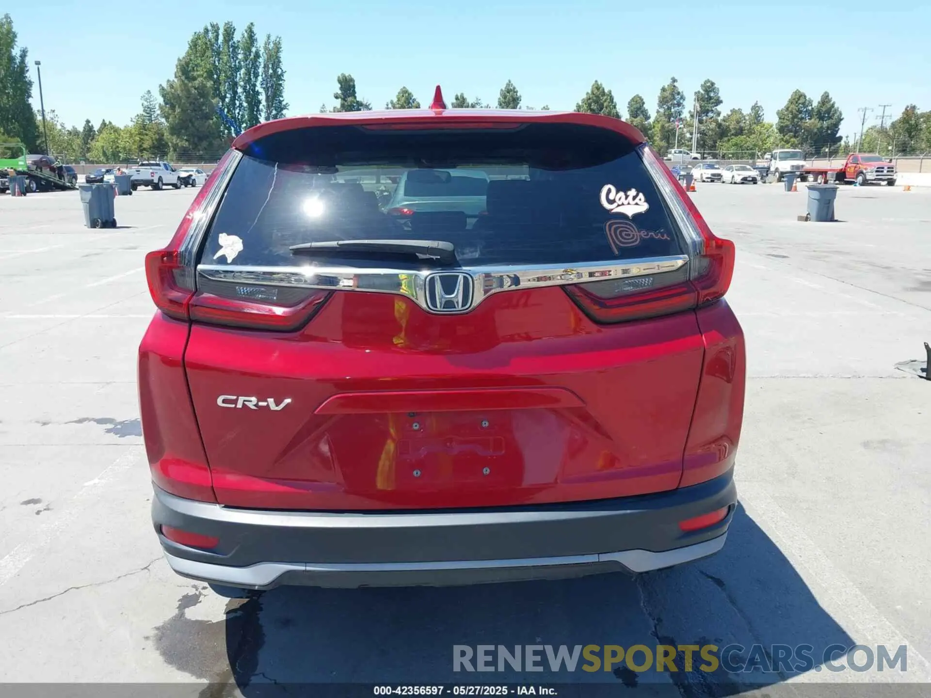 17 fotografías del automóvil dañado 2HKRW1H82MH421586 HONDA CR-V 2021