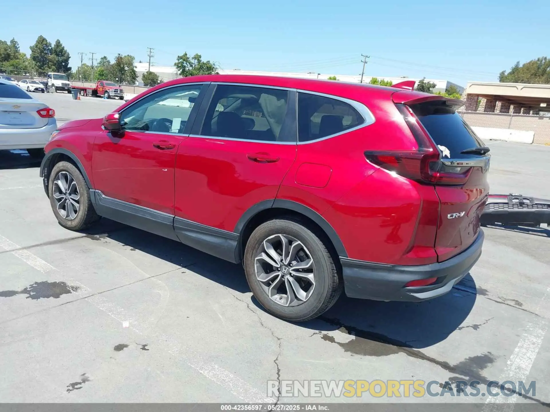 3 fotografías del automóvil dañado 2HKRW1H82MH421586 HONDA CR-V 2021