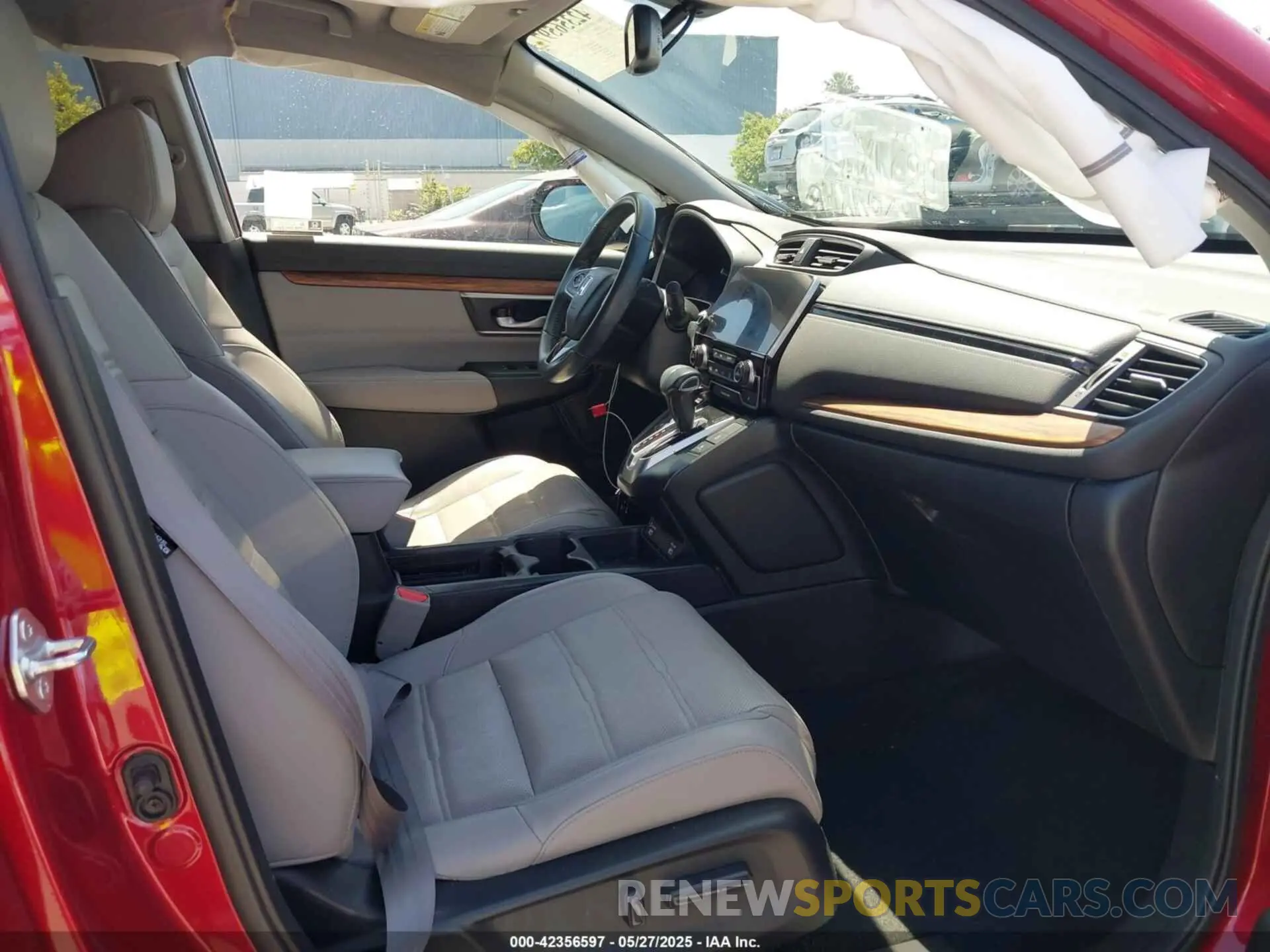 5 fotografías del automóvil dañado 2HKRW1H82MH421586 HONDA CR-V 2021