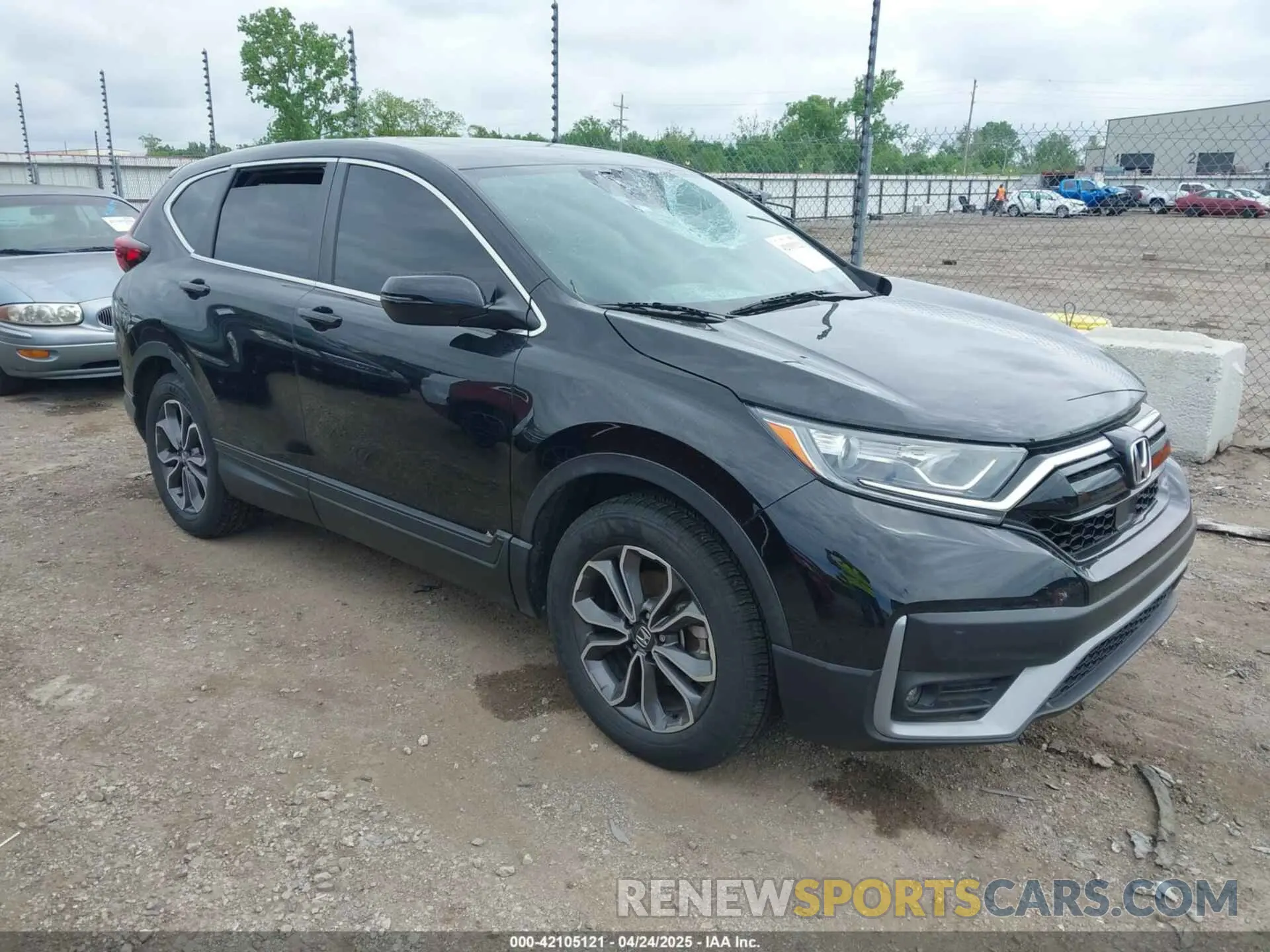 1 fotografías del automóvil dañado 2HKRW1H84MH424182 HONDA CR-V 2021