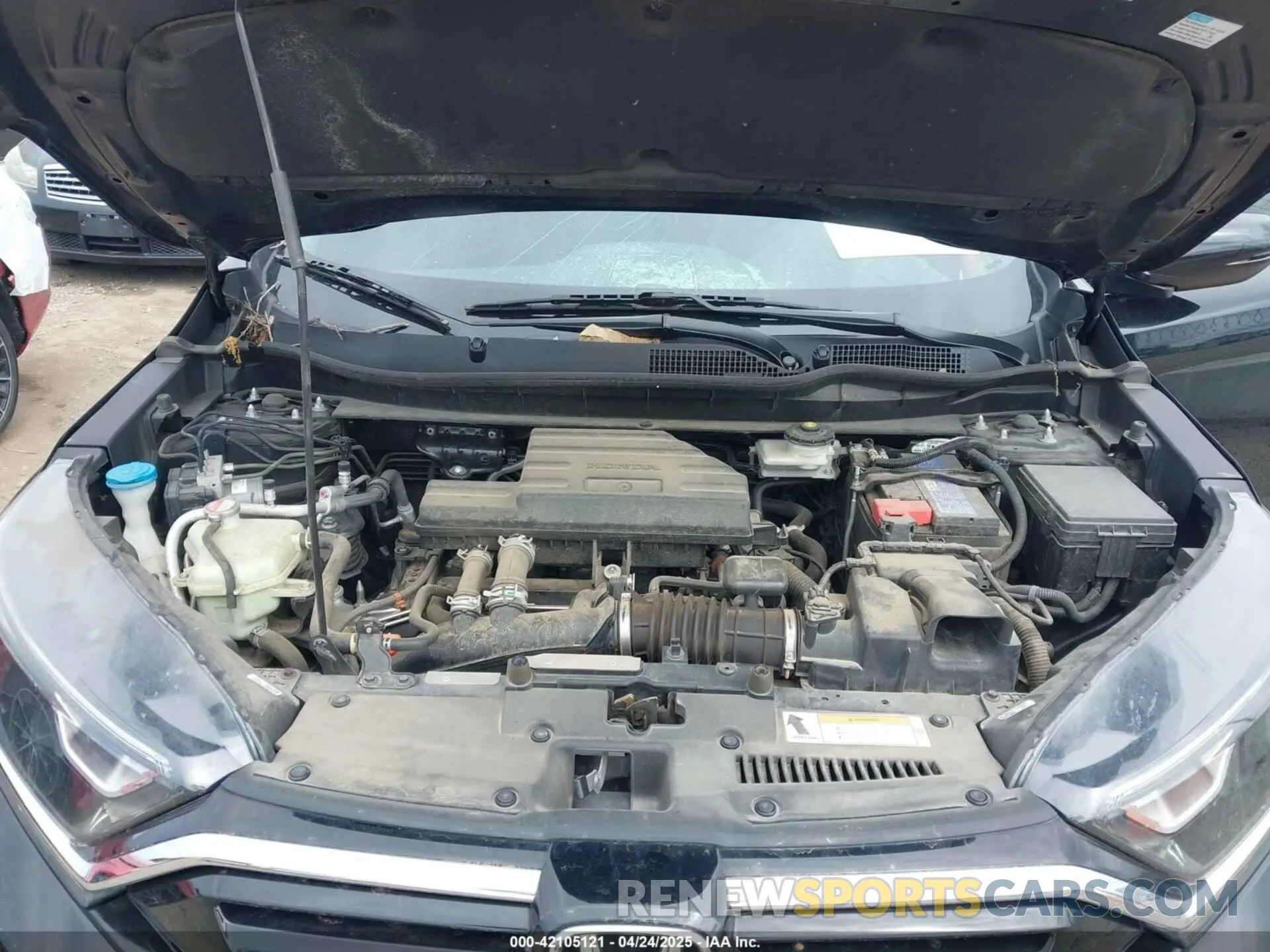10 fotografías del automóvil dañado 2HKRW1H84MH424182 HONDA CR-V 2021