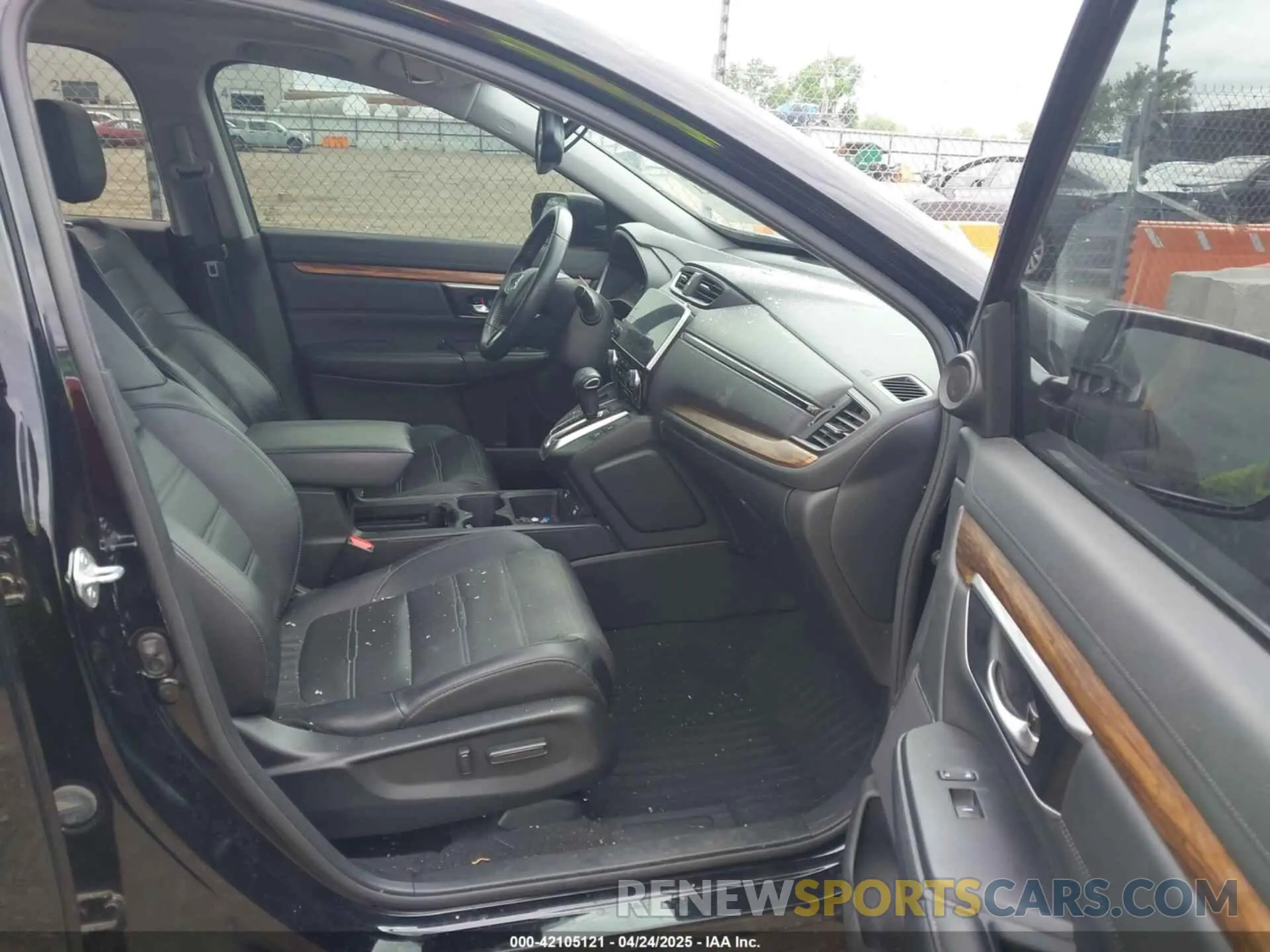 5 fotografías del automóvil dañado 2HKRW1H84MH424182 HONDA CR-V 2021