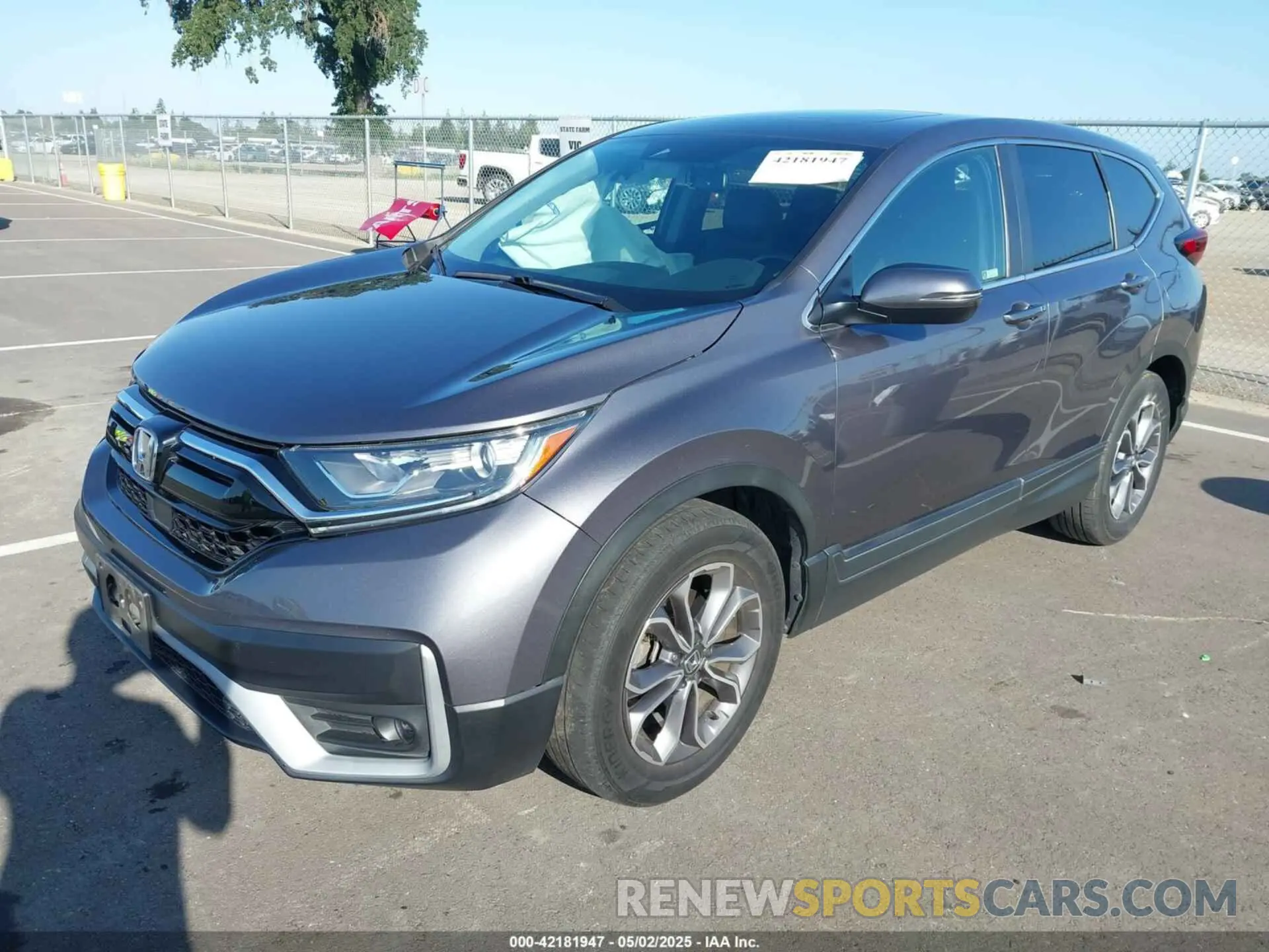 2 fotografías del automóvil dañado 2HKRW1H86MH423633 HONDA CR-V 2021