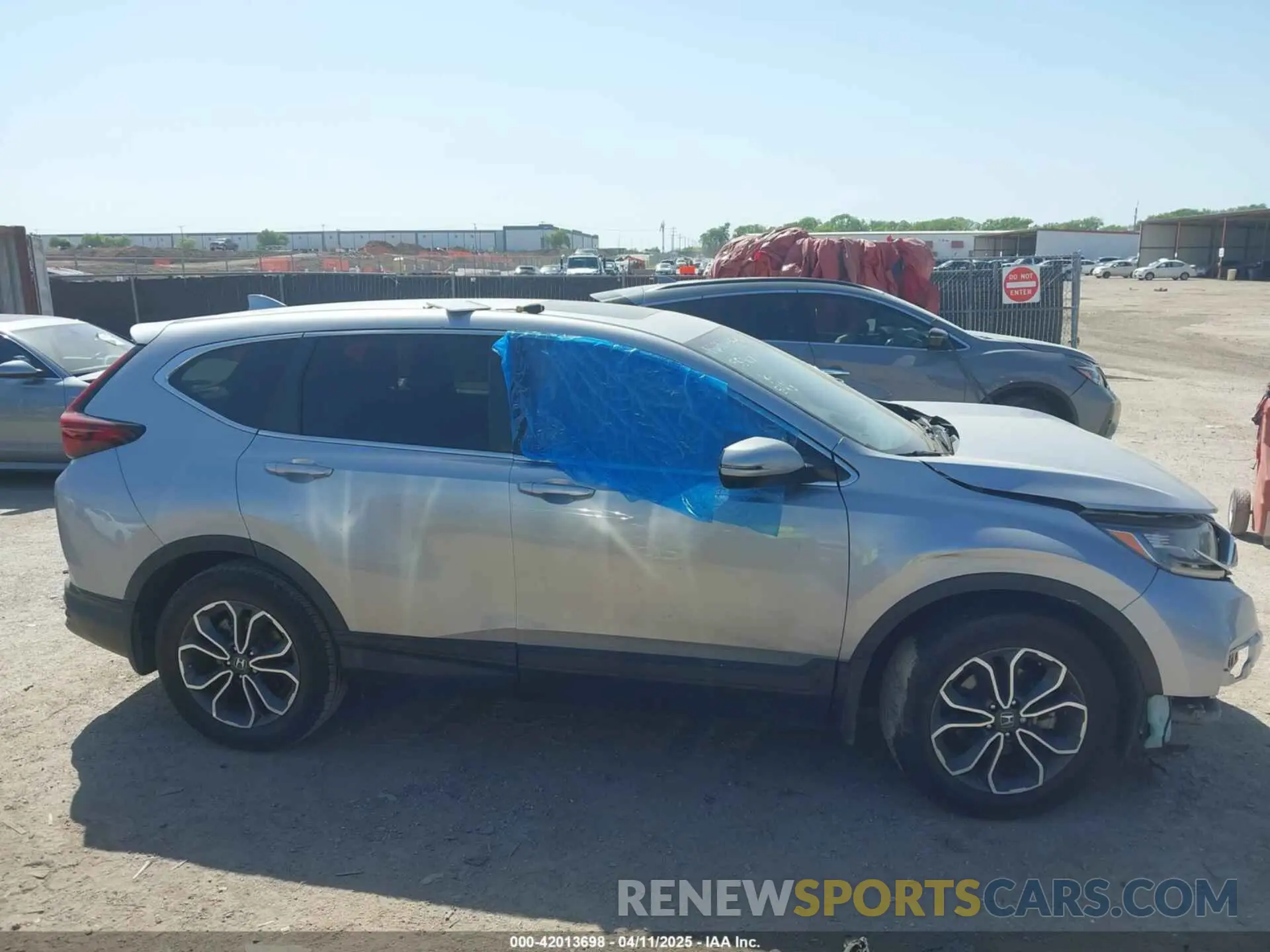 12 fotografías del automóvil dañado 2HKRW1H87MH425634 HONDA CR-V 2021