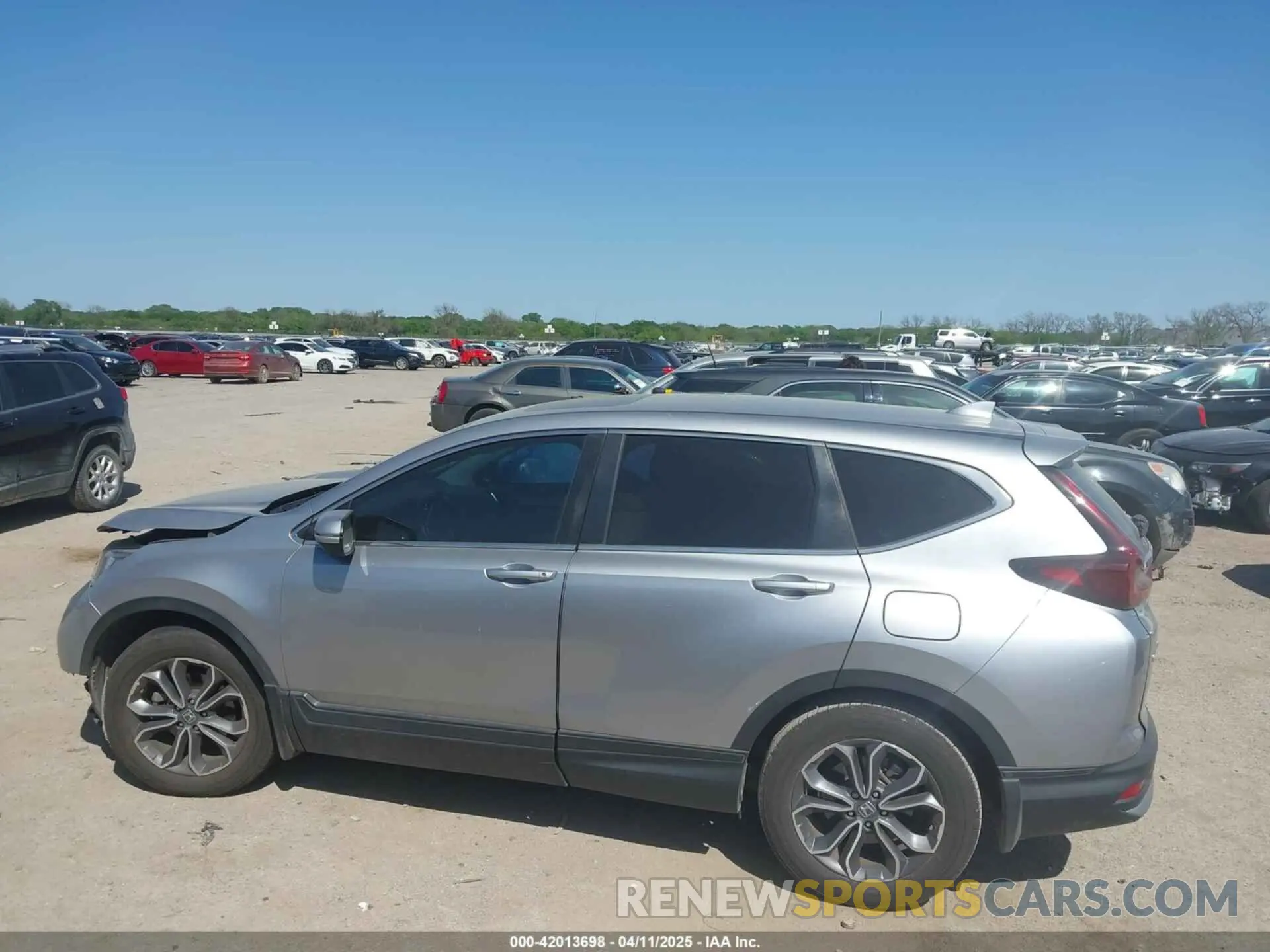 13 fotografías del automóvil dañado 2HKRW1H87MH425634 HONDA CR-V 2021
