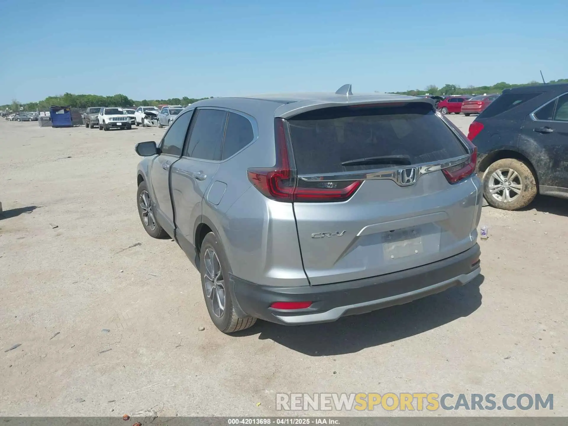 3 fotografías del automóvil dañado 2HKRW1H87MH425634 HONDA CR-V 2021