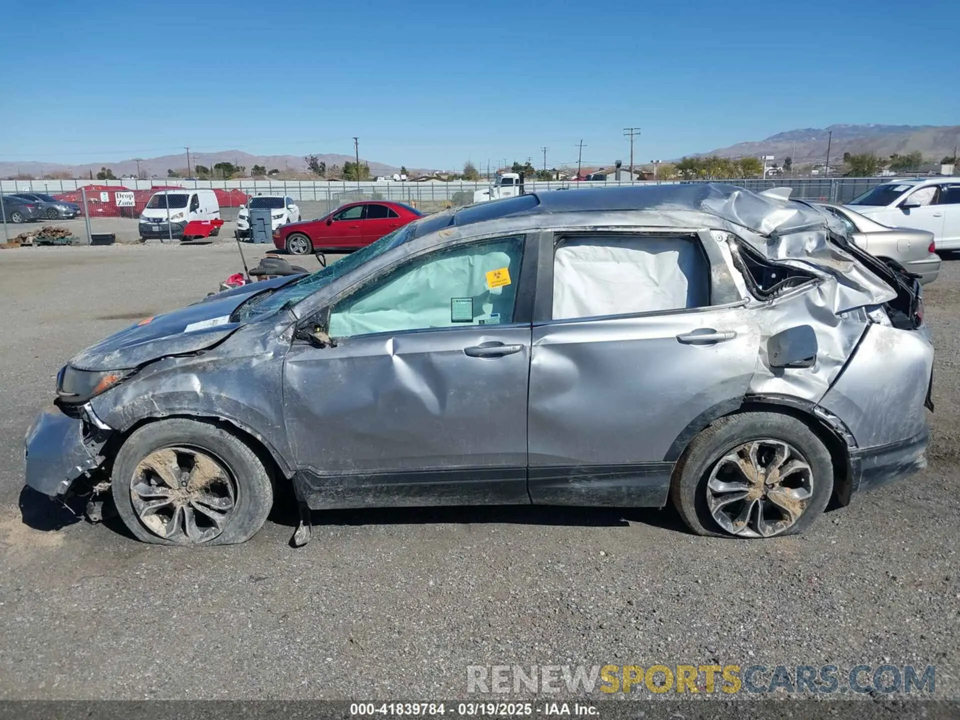 14 fotografías del automóvil dañado 2HKRW1H88MH408437 HONDA CR-V 2021
