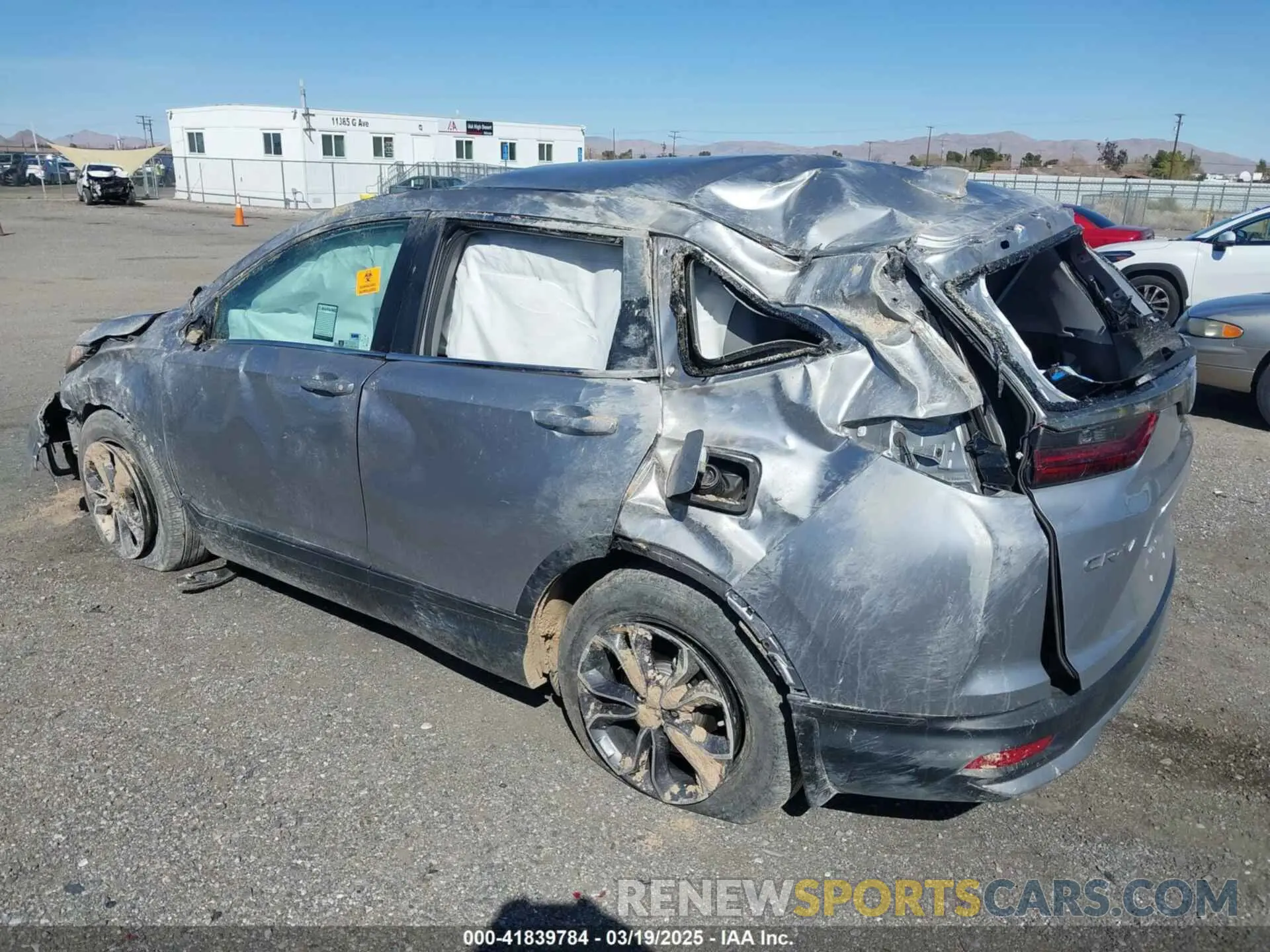 3 fotografías del automóvil dañado 2HKRW1H88MH408437 HONDA CR-V 2021