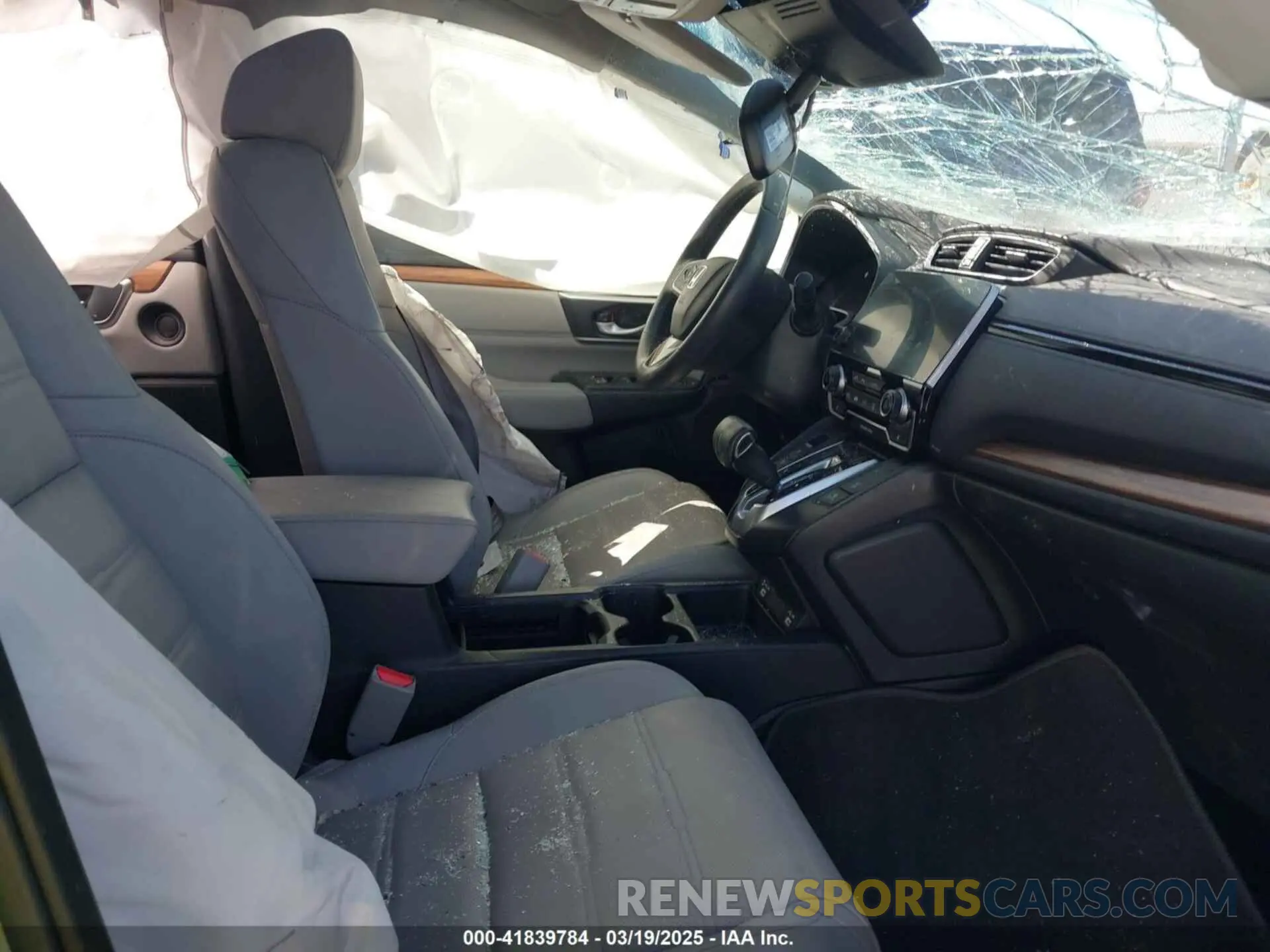 5 fotografías del automóvil dañado 2HKRW1H88MH408437 HONDA CR-V 2021