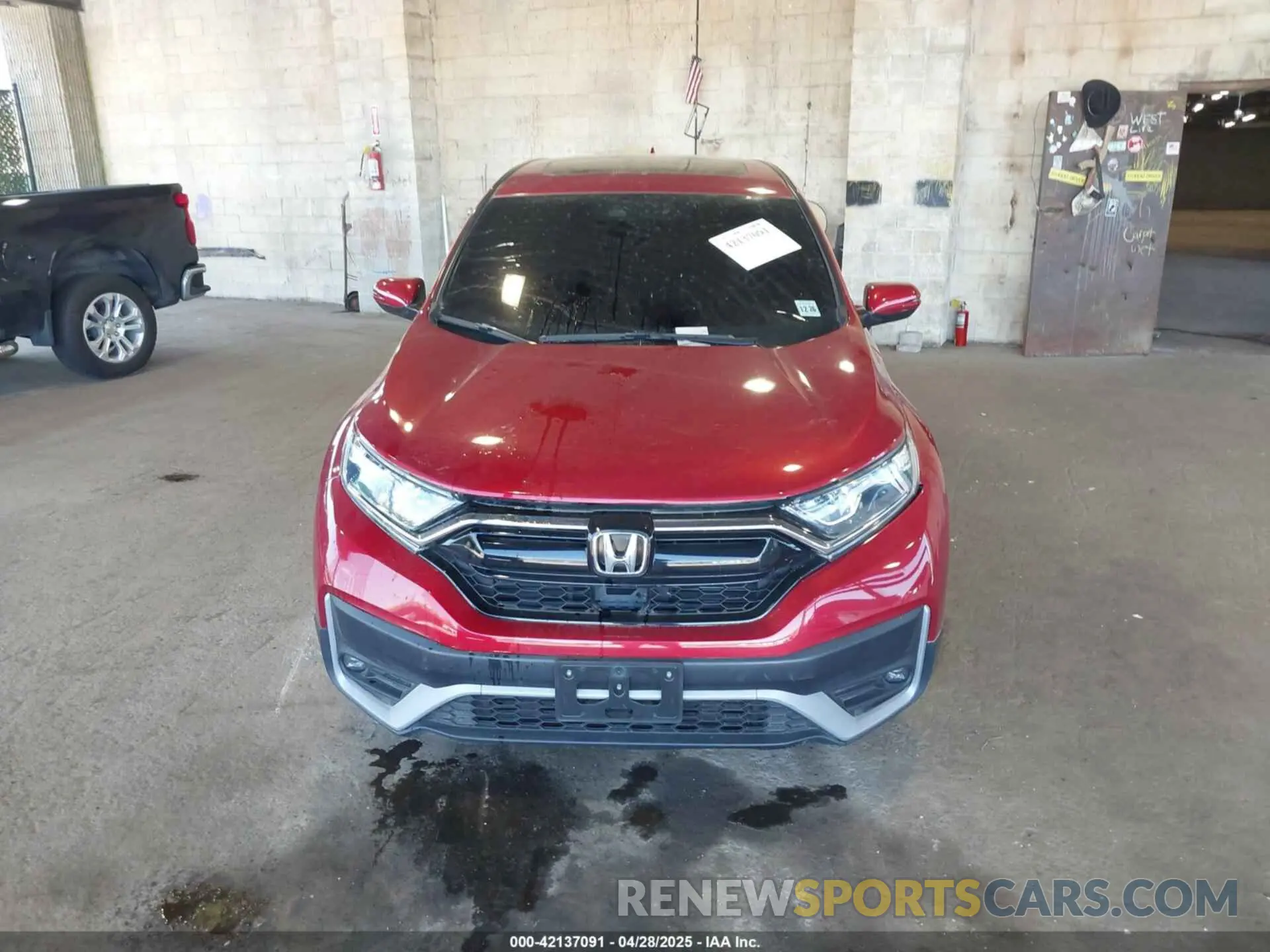11 fotografías del automóvil dañado 2HKRW1H89MH423688 HONDA CR-V 2021