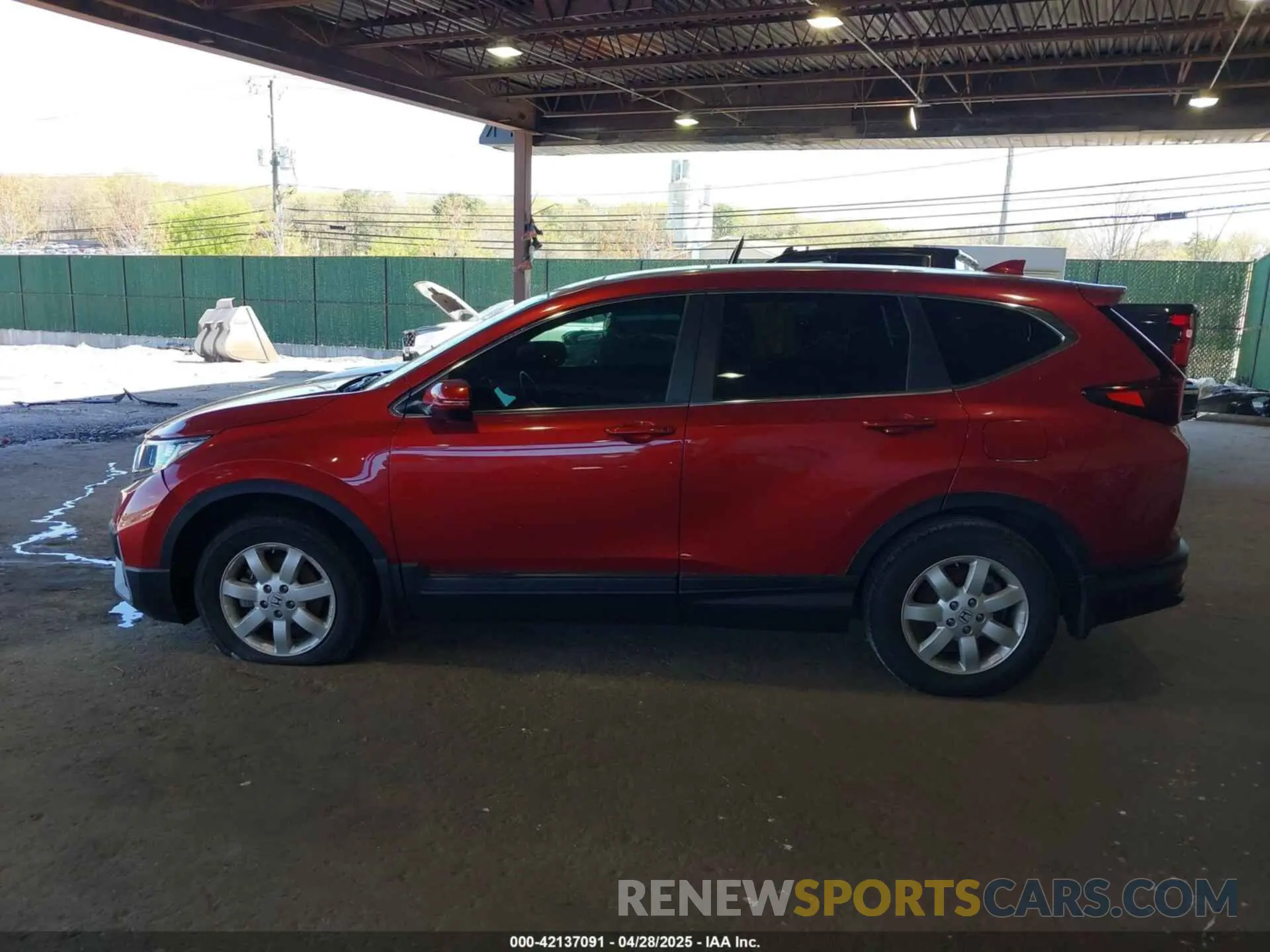 13 fotografías del automóvil dañado 2HKRW1H89MH423688 HONDA CR-V 2021
