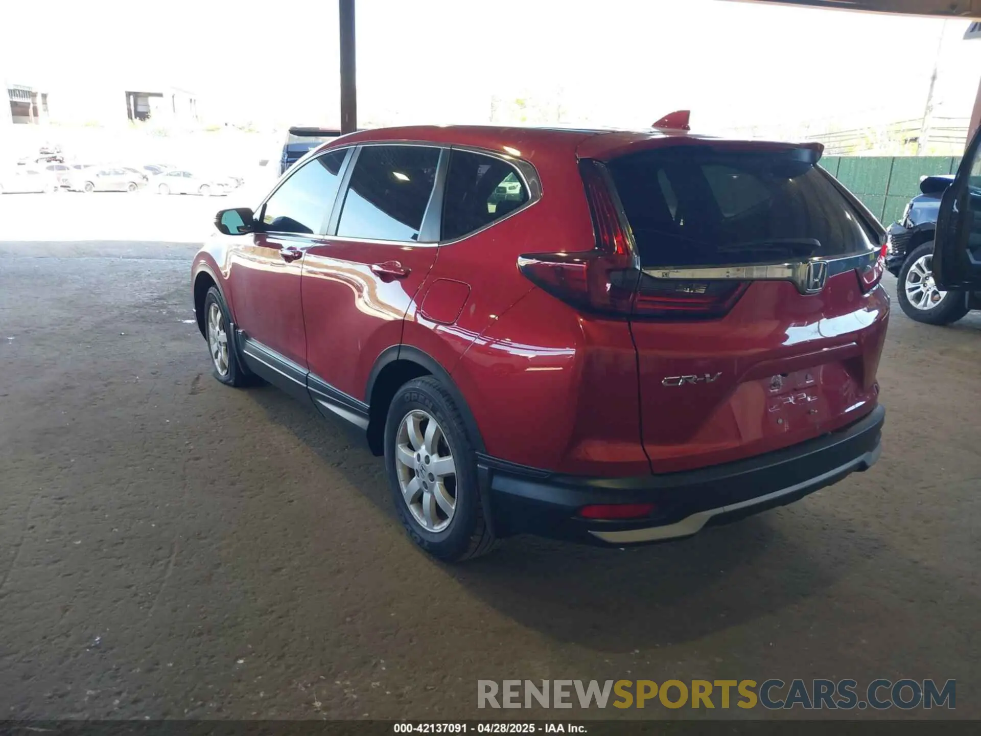 3 fotografías del automóvil dañado 2HKRW1H89MH423688 HONDA CR-V 2021