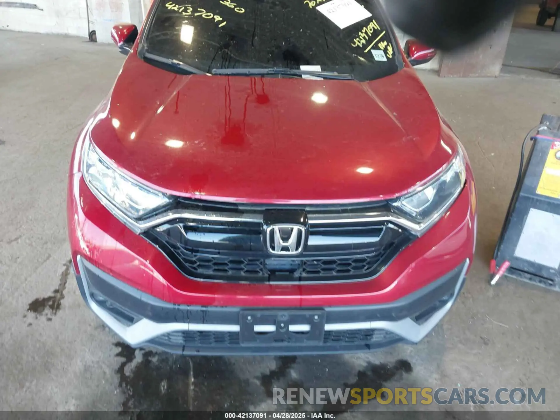 6 fotografías del automóvil dañado 2HKRW1H89MH423688 HONDA CR-V 2021