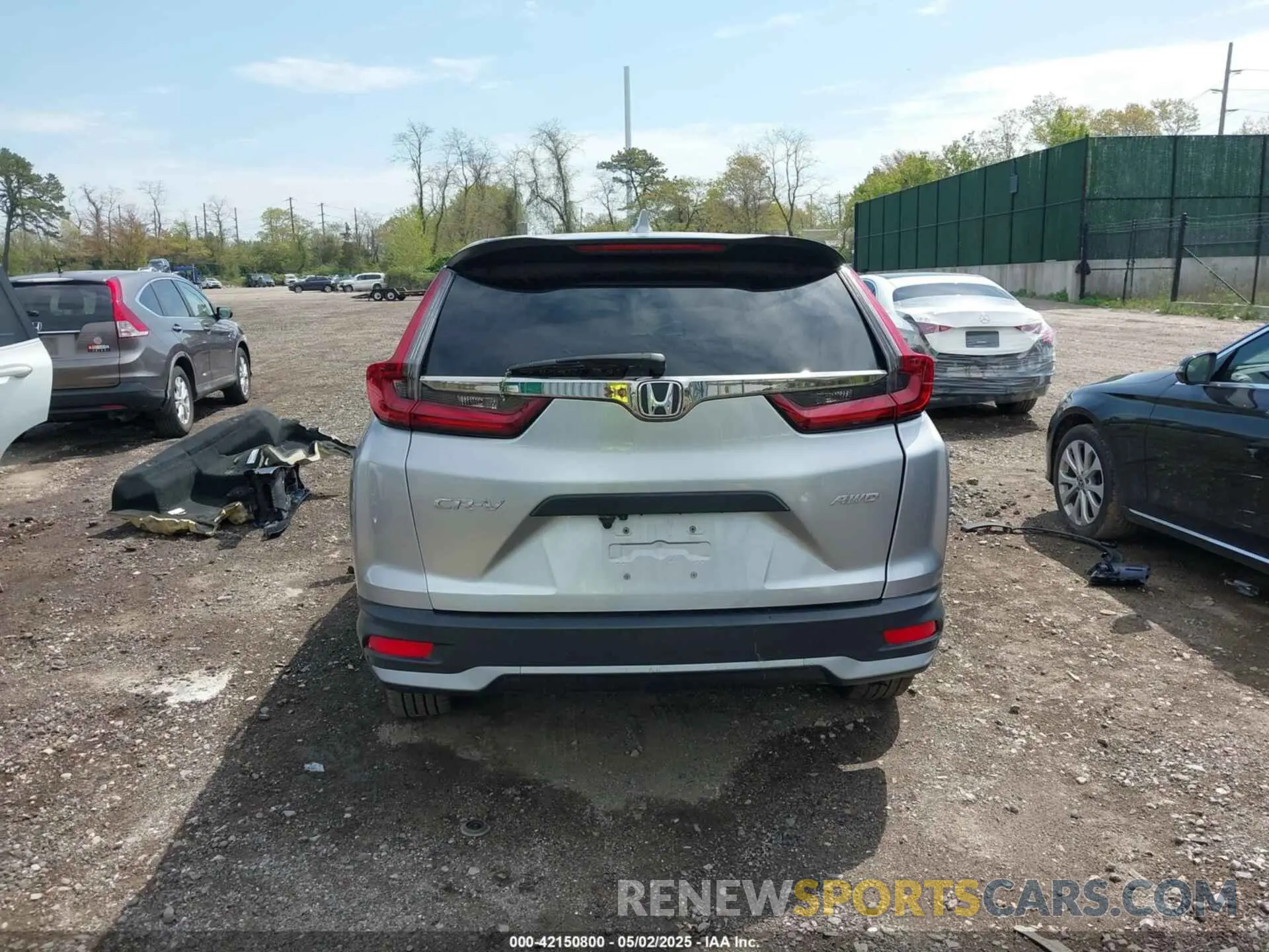 17 fotografías del automóvil dañado 2HKRW2H22MH632787 HONDA CR-V 2021