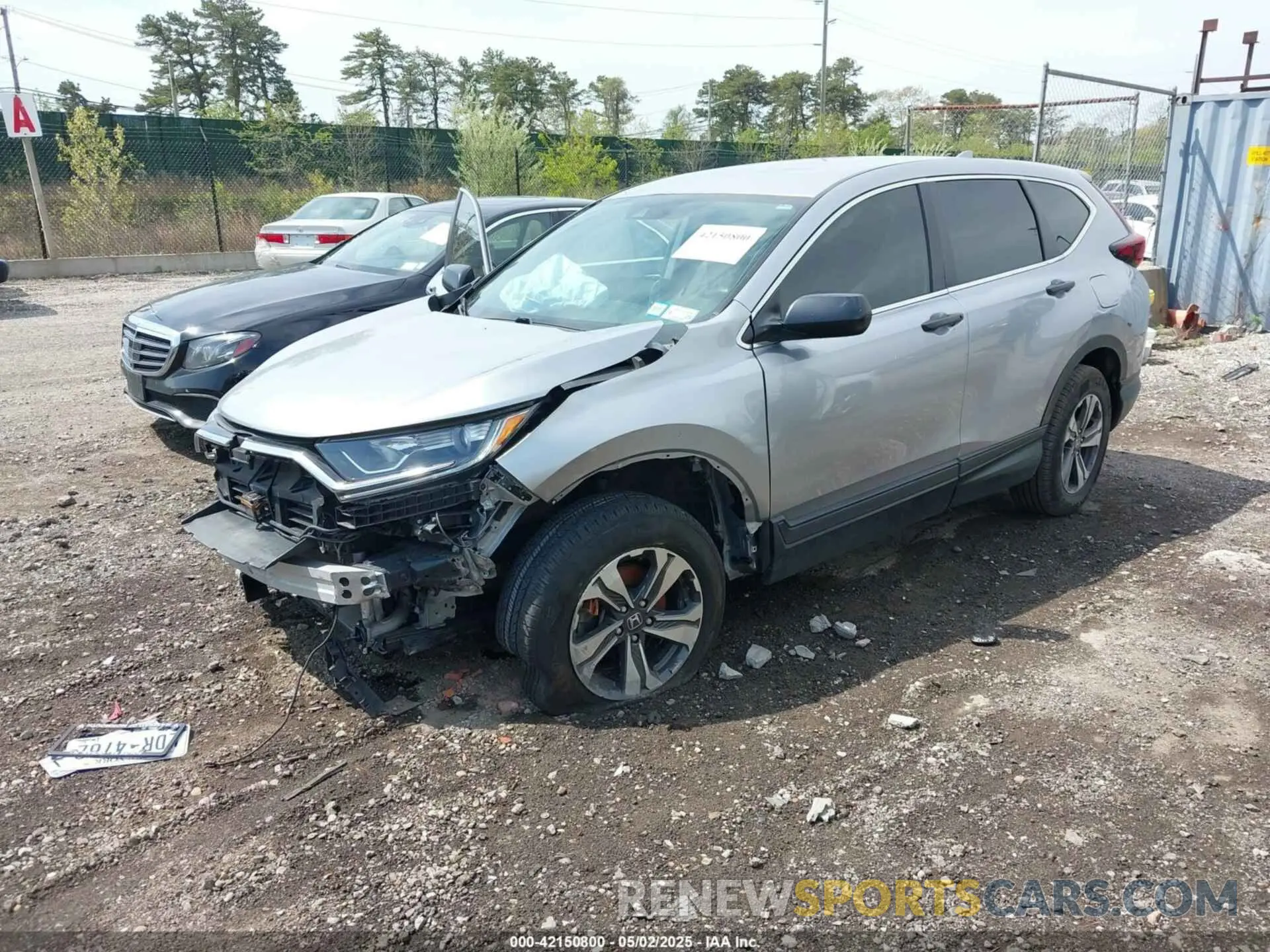 2 fotografías del automóvil dañado 2HKRW2H22MH632787 HONDA CR-V 2021