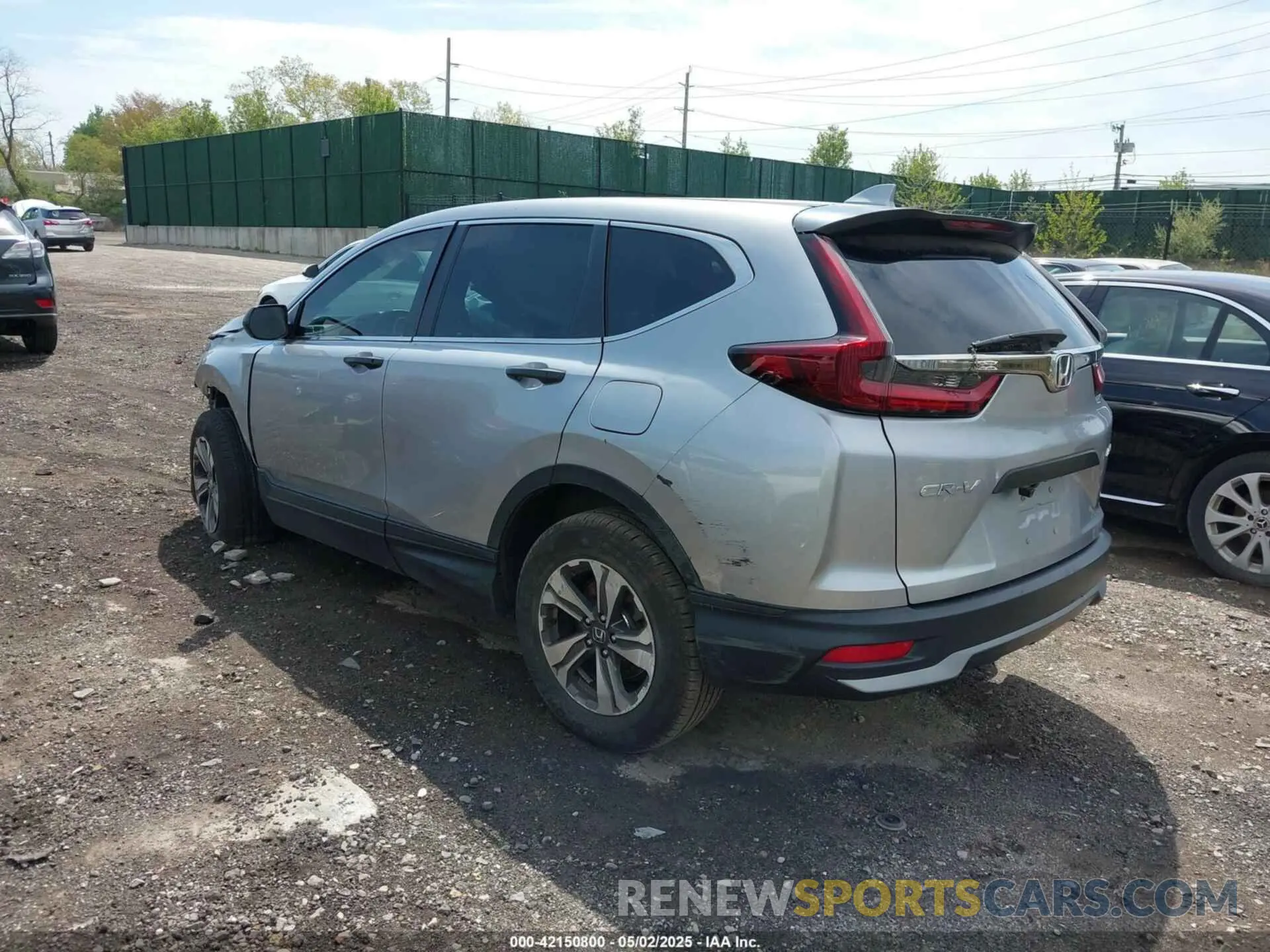 3 fotografías del automóvil dañado 2HKRW2H22MH632787 HONDA CR-V 2021