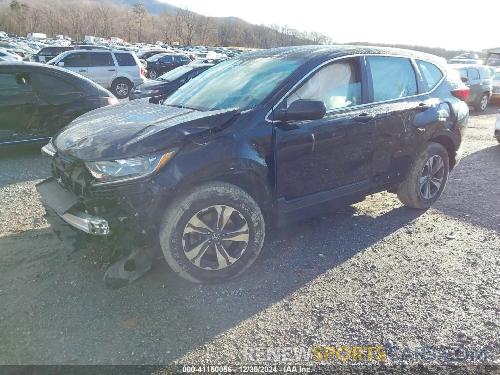 2 fotografías del automóvil dañado 2HKRW2H24MH637005 HONDA CR-V 2021