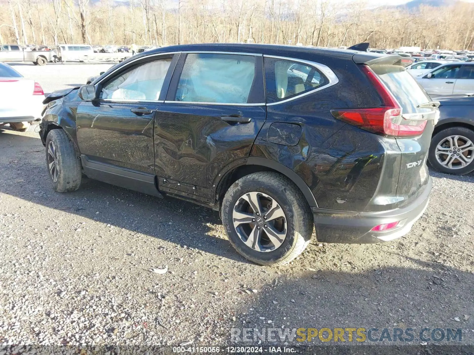 3 fotografías del automóvil dañado 2HKRW2H24MH637005 HONDA CR-V 2021